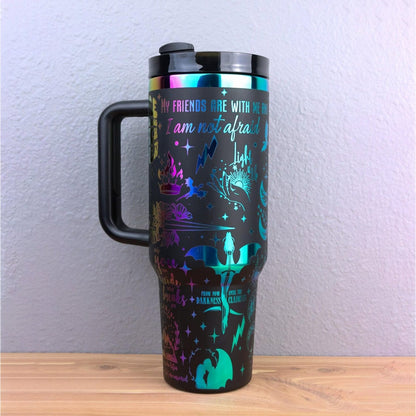 Throne Of Glass & Velaris City Of Starlight Tumbler 30oz/40oz, Dragon Fantasy Tumbler, Bookish Gift. VLR12