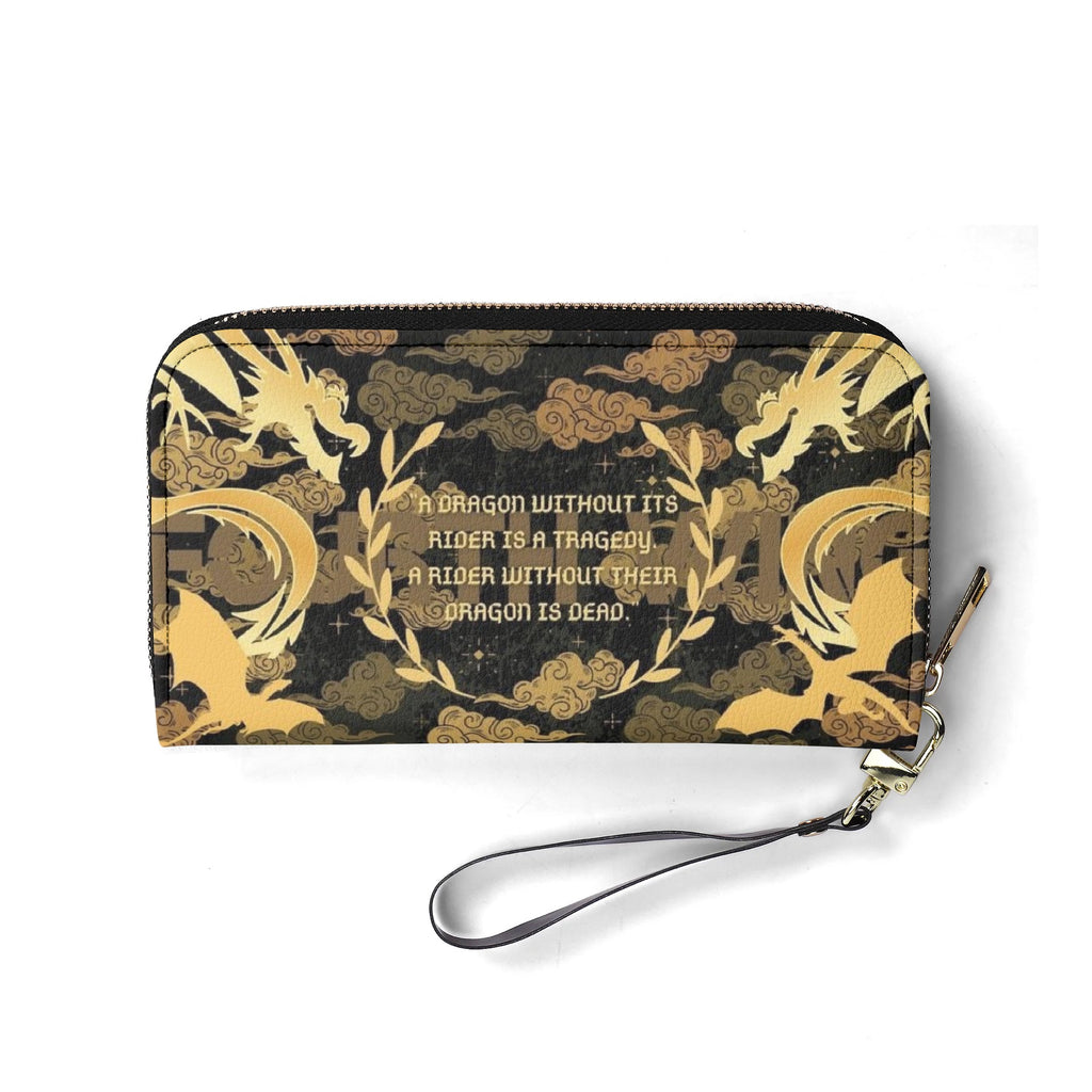 Forth Wing Quotes Leather Bag, Forth Wing Inspired Bag, Personalized Leather Bag, Fantasy Leather Handbag, Perfect Gift for Women. HBVLR31