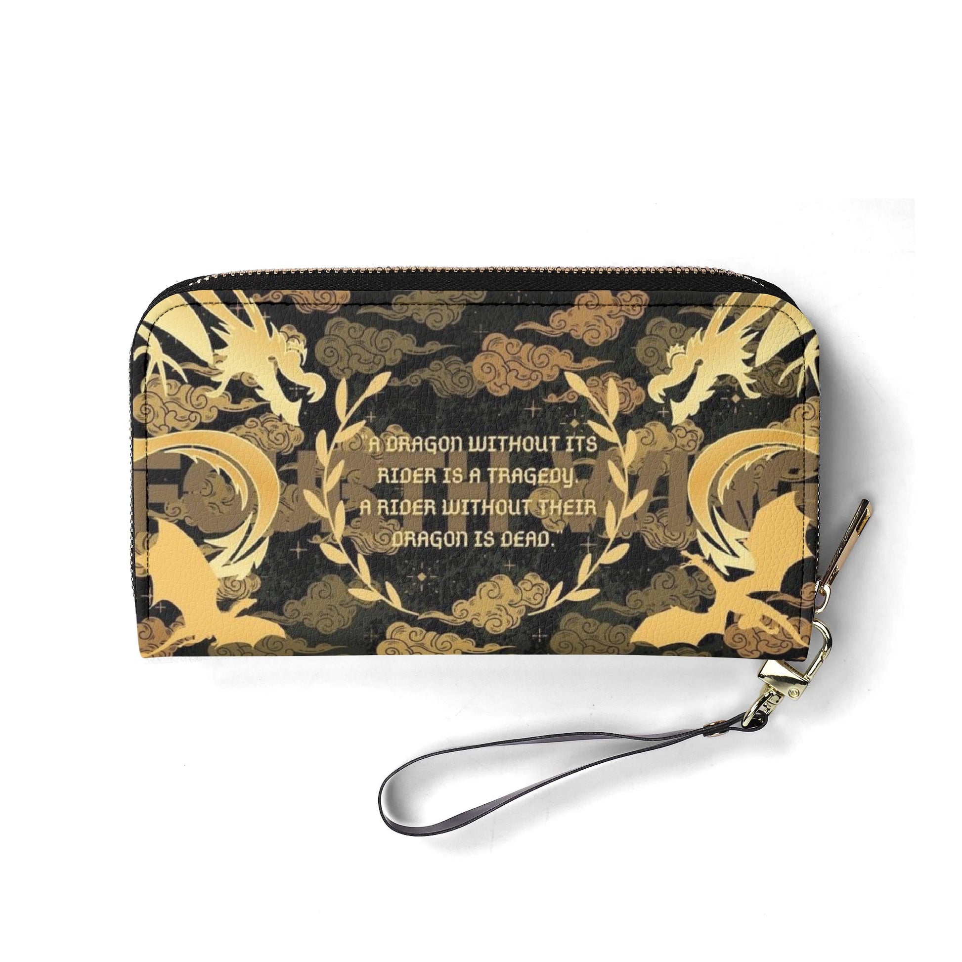 Forth Wing Quotes Leather Bag, Forth Wing Inspired Bag, Personalized Leather Bag, Fantasy Leather Handbag, Perfect Gift for Women. HBVLR31