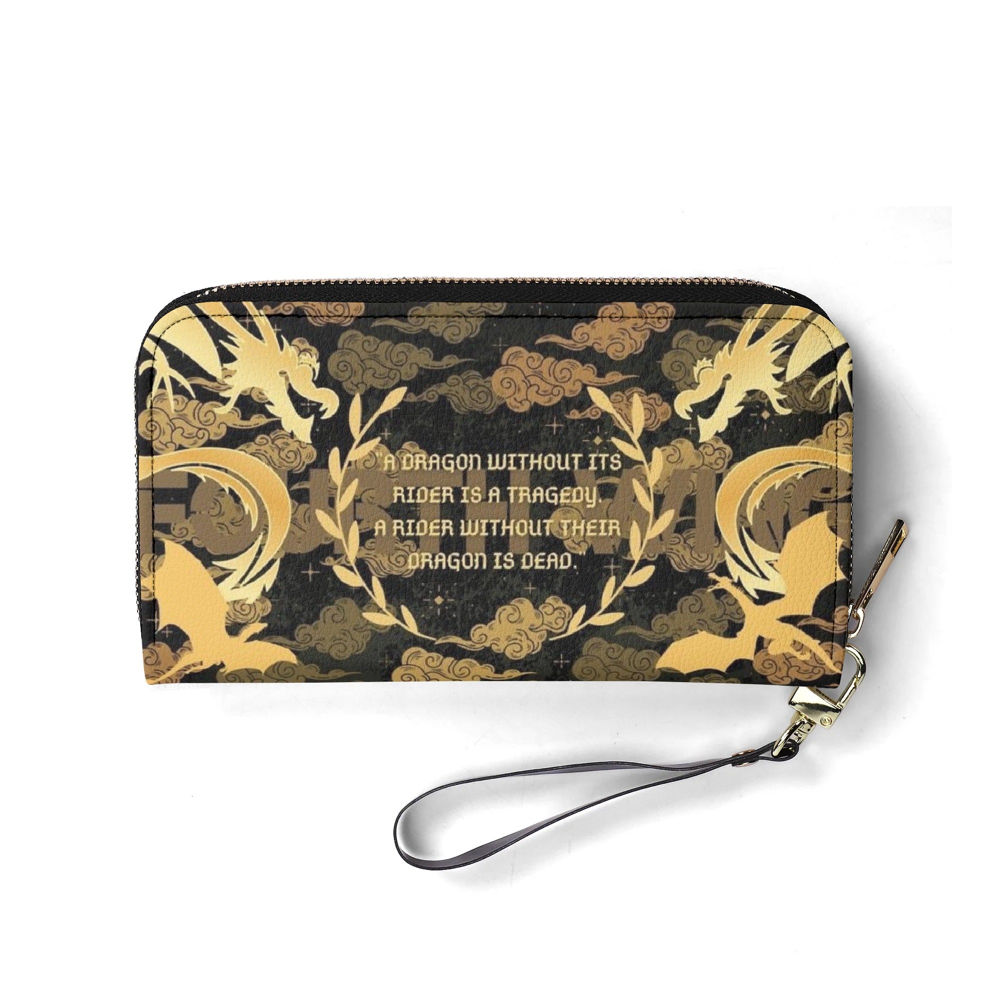 Forth Wing Quotes Leather Bag, Forth Wing Inspired Bag, Personalized Leather Bag, Fantasy Leather Handbag, Perfect Gift for Women. HBVLR31
