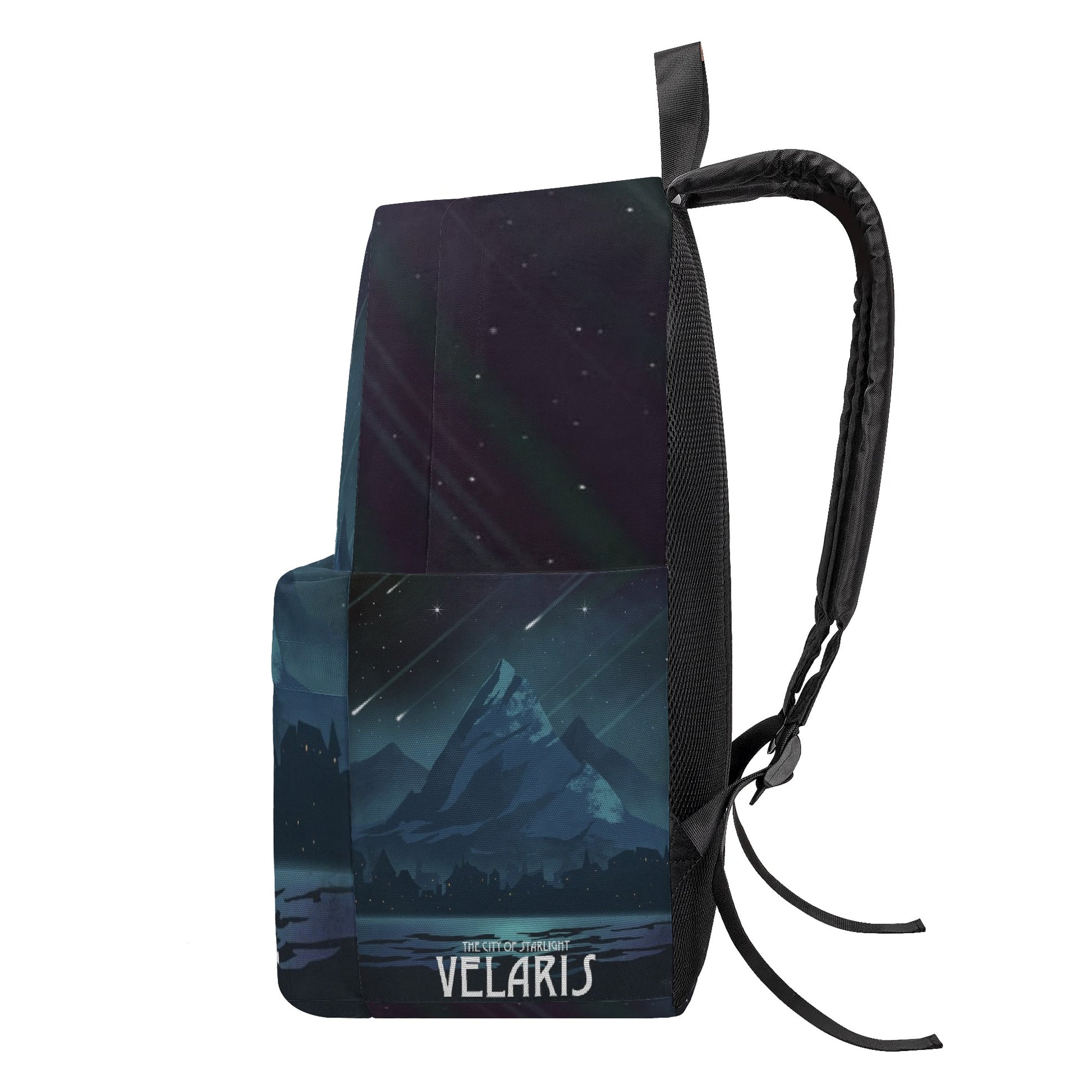 The city of starlight Velaris Backpack, ACOTAR Inspirational Quotes Backpack, Pastel Gradient School Bag, Book Lover Gift BPVLR36