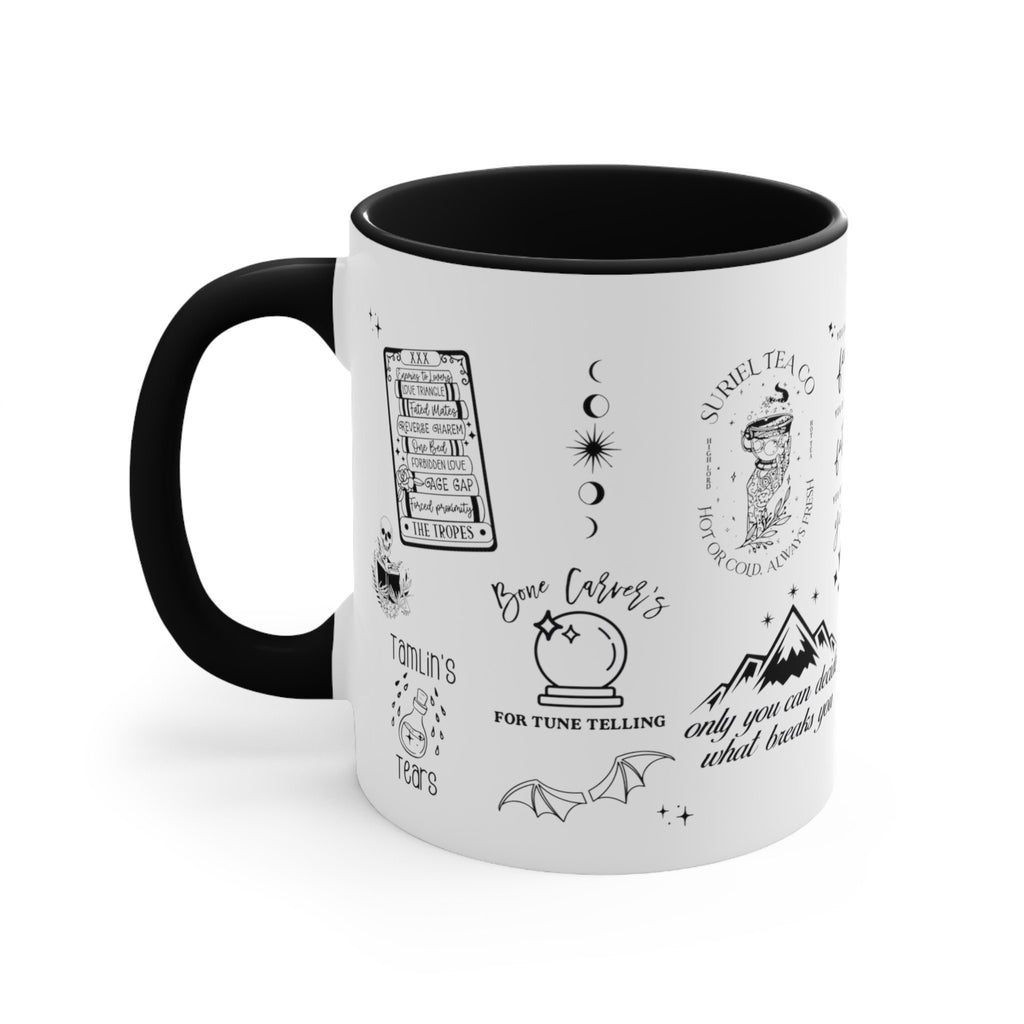 ACOTAR Mug – Big Wing Energy Coffee Cup, Velaris & Night Court Quotes, Sarah J Maas Fan Gift, To the Stars Who Listen Mug, Fantasy Bookish Mug MGVLR31