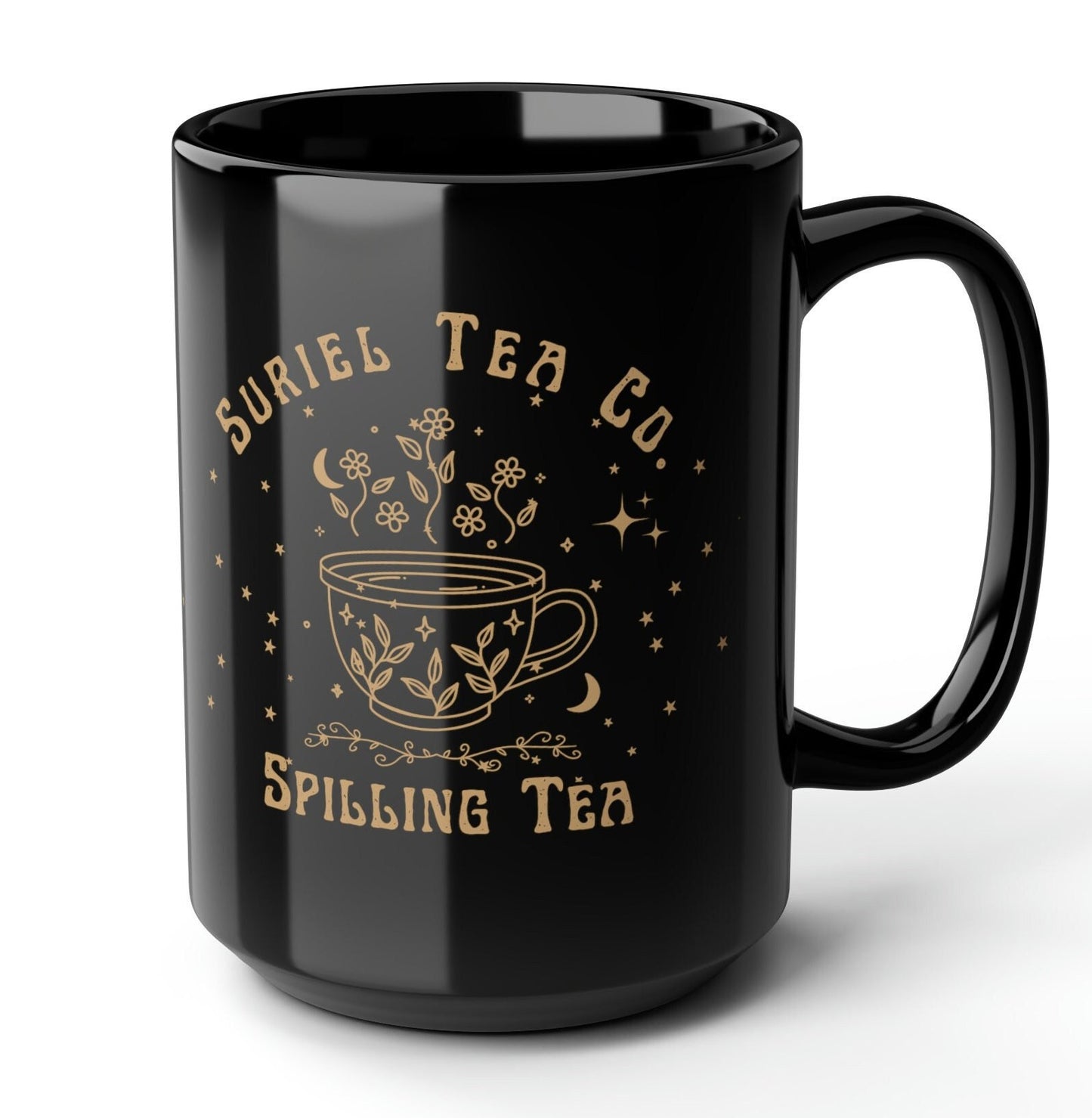 ACOTAR Mug, Suriel Spill The Tea, A Court of Thorns and Roses, SJM Merch, Bookish Gift For Her, Suriel Tea Co, Acotar Merch, Acotar Cup MGVLR33