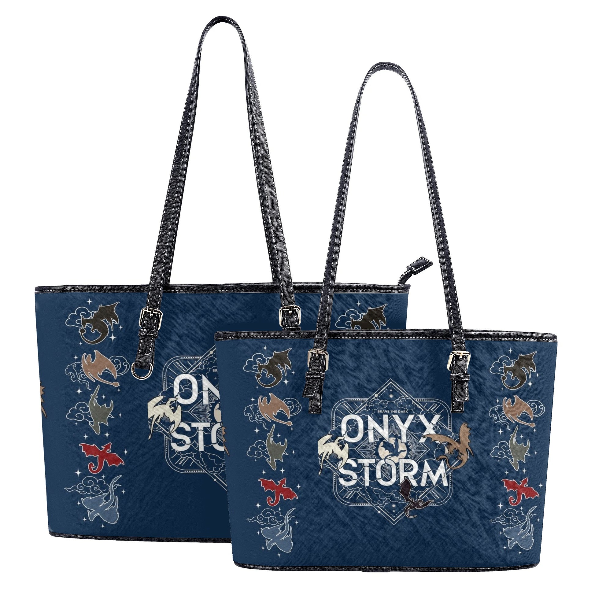 Onyx Storm Leather Bag, Onyx Storm Inspired Bag, Personalized Leather Bag, Fantasy Leather Handbag, Perfect Gift for Women. HBVLR34