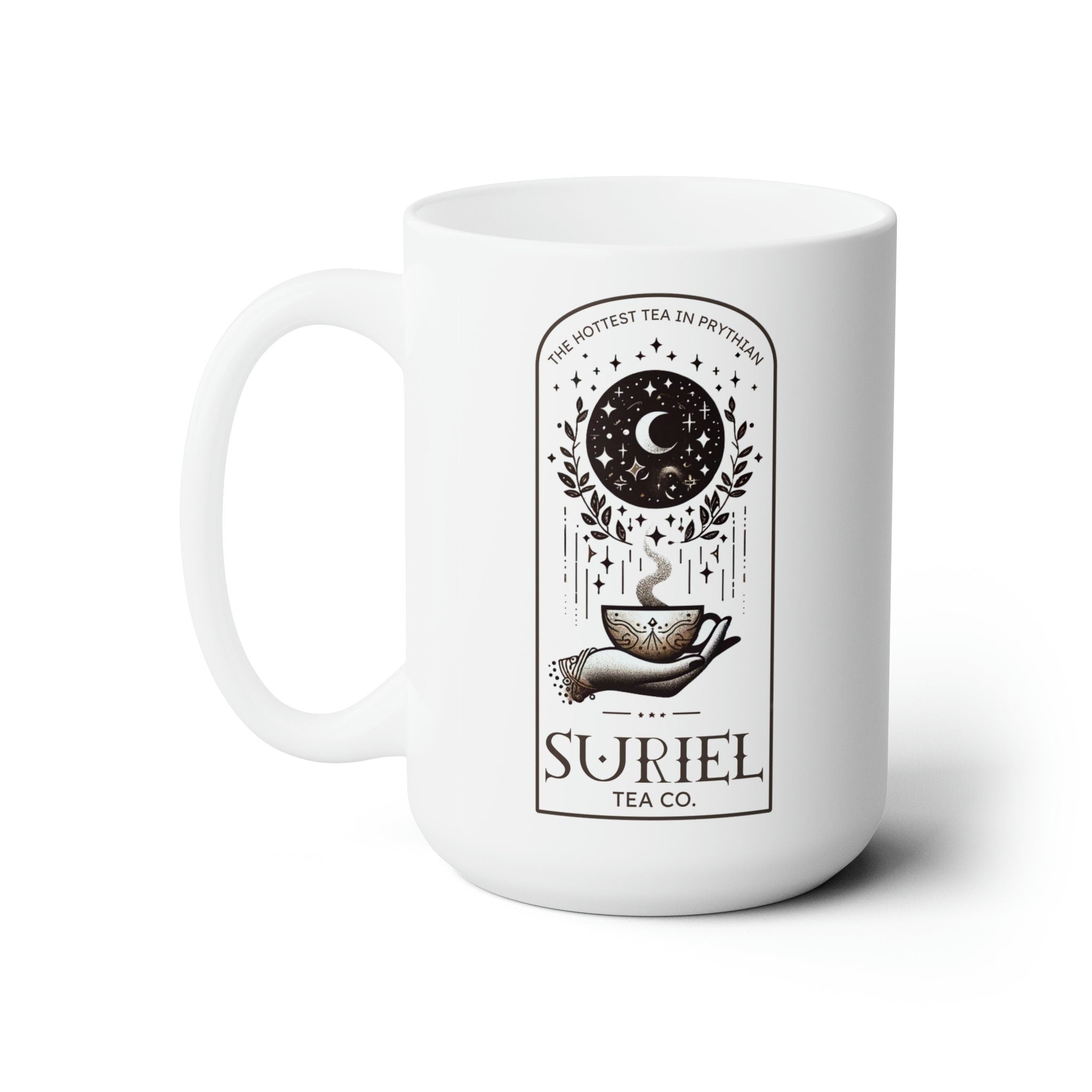 Suriel Tea Co Mug, ACOTAR Bookish Gift Booktok Smut Mug, Reading Gifts for Fantasy Cup Book Lover Gift for Women Reader gift, Suriel Velaris MGVLR34