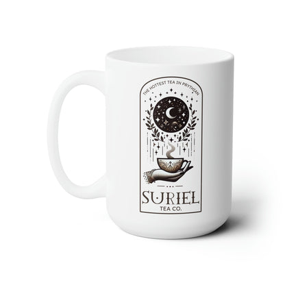 Suriel Tea Co Mug, ACOTAR Bookish Gift Booktok Smut Mug, Reading Gifts for Fantasy Cup Book Lover Gift for Women Reader gift, Suriel Velaris MGVLR34