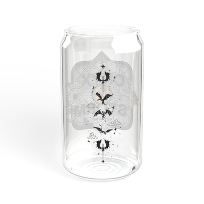 Fourth Wing cup Iced coffee cup Onyx Storm cup Fourth Wing fan Onyx Storm gift Book lover Gift for Her Fourth Wing Glass Tumbler Dragon Cup GLVLR31