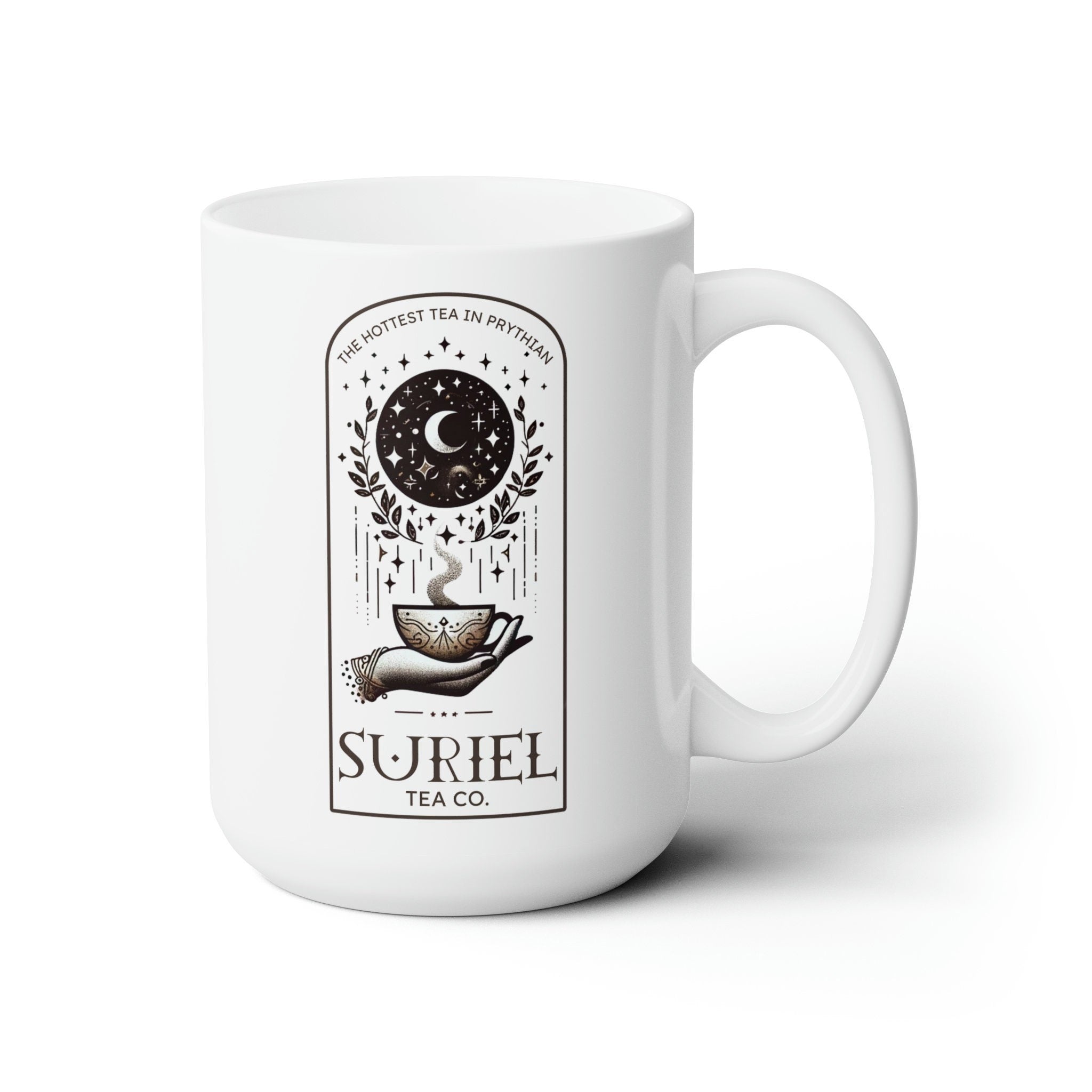 Suriel Tea Co Mug, ACOTAR Bookish Gift Booktok Smut Mug, Reading Gifts for Fantasy Cup Book Lover Gift for Women Reader gift, Suriel Velaris MGVLR34