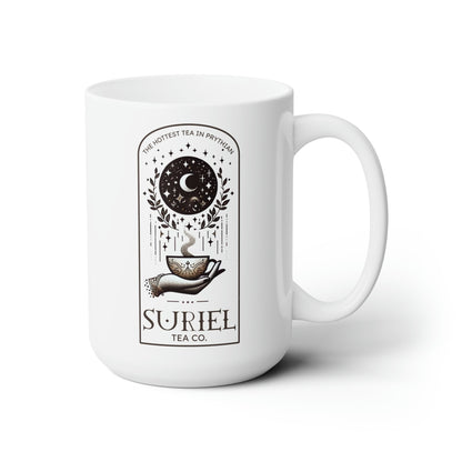 Suriel Tea Co Mug, ACOTAR Bookish Gift Booktok Smut Mug, Reading Gifts for Fantasy Cup Book Lover Gift for Women Reader gift, Suriel Velaris MGVLR34