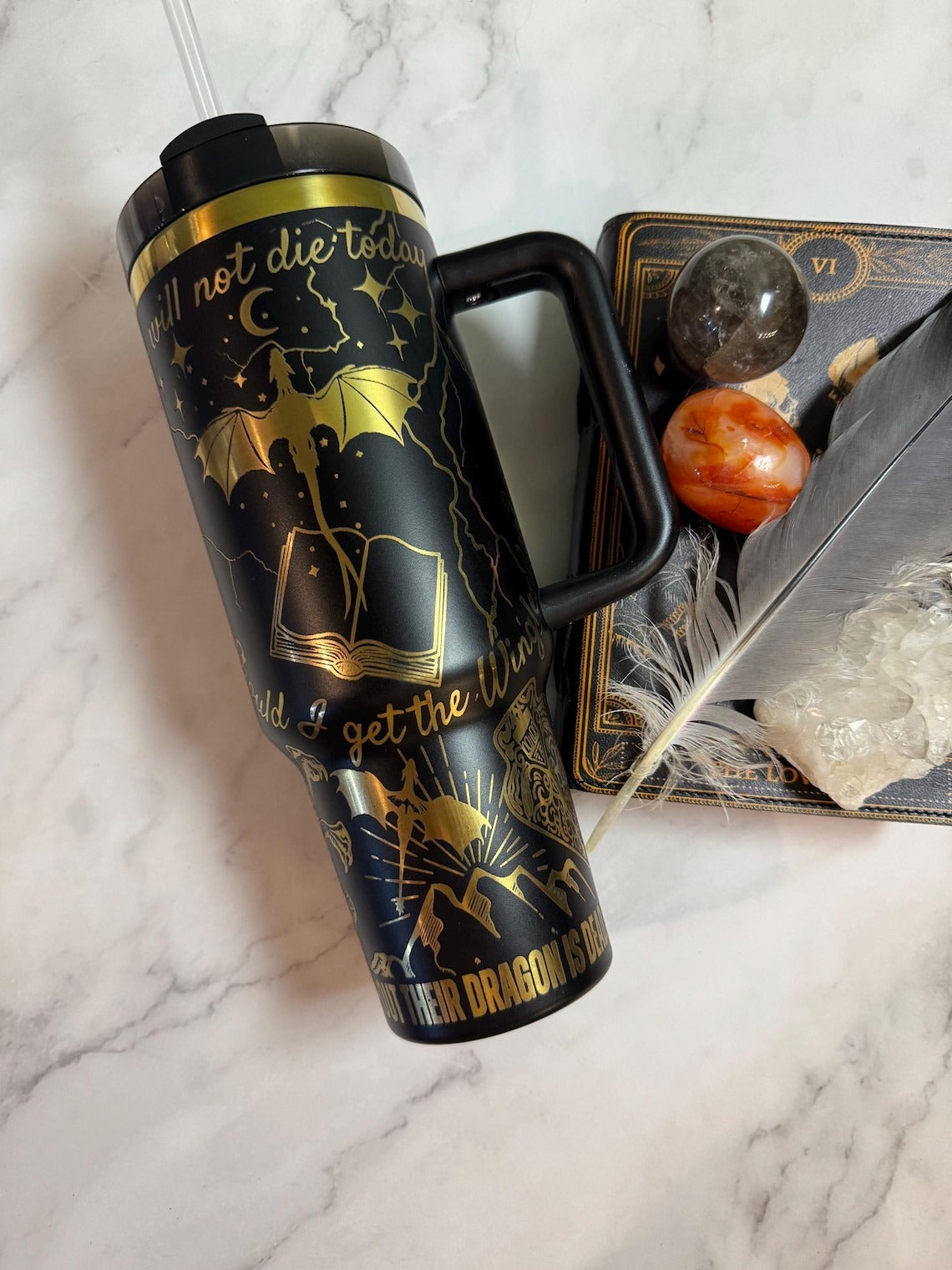 Basgiath War College Tumbler 30oz/40oz, Dragon Rider Tumbler, Fourth Wing Tumbler. VLR39
