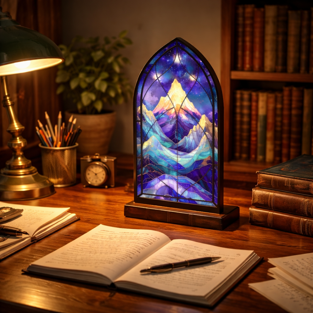 Fantasy Book Nook, Wooden Book Nook, Fantasy Bookshelf Insert, Bookshelf Decor, Unique Gift for Book Lovers BNVLR28