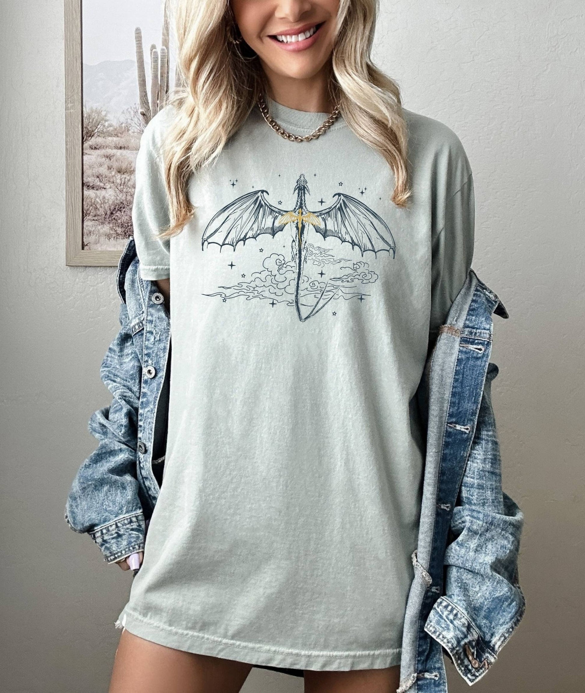 Comfort Color Shirt, Dragon Rider Tee, Basgiath War College Tee, Fourth Wing Shirt, Die Or Fly Tee, Riders Quadrant Tee, Women Gift Tee CFVLR18