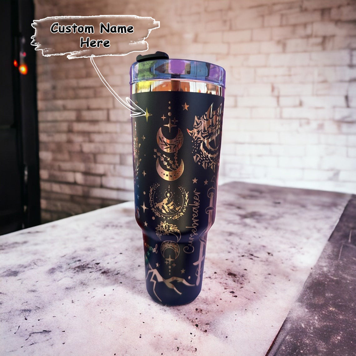 Velaris City of Starlight Tumbler 30oz/40oz, Acotar Tumbler, Velaris Bookish Gift. VLR01