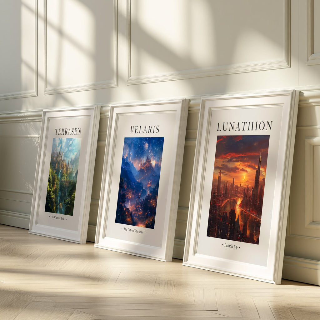 ACOTAR Velaris City of Starlight Poster, Crescent City, Throne of Glass Instant Digital Art Poster, BookLover VLRP24
