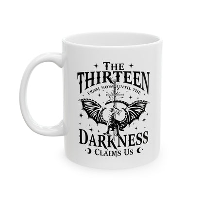 Throne of Glass Merch, SJM Universe, TOG, Bookish Gift, Coffee Mug for BookLover, Tea, Microwave Safe Mug, Large Ceramic Mug MGVLR04