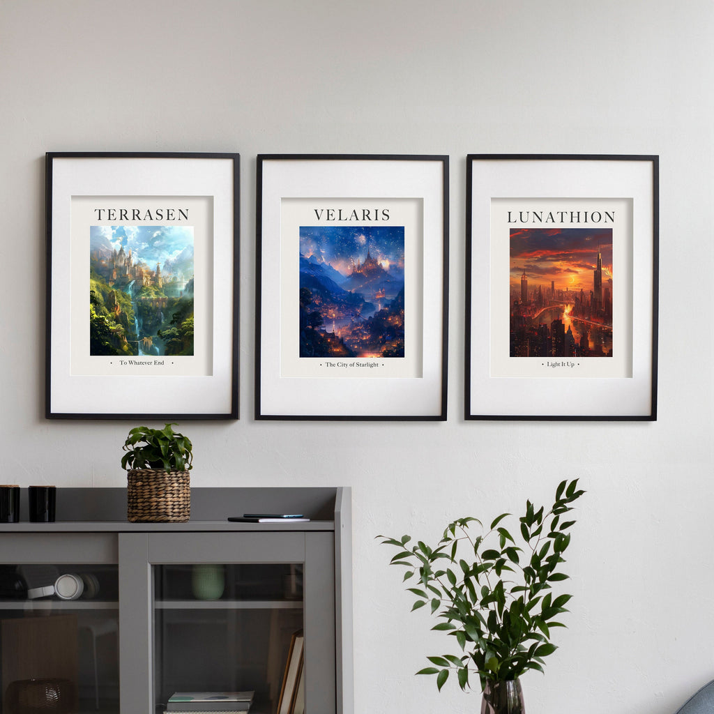 ACOTAR Velaris City of Starlight Poster, Crescent City, Throne of Glass Instant Digital Art Poster, BookLover VLRP24