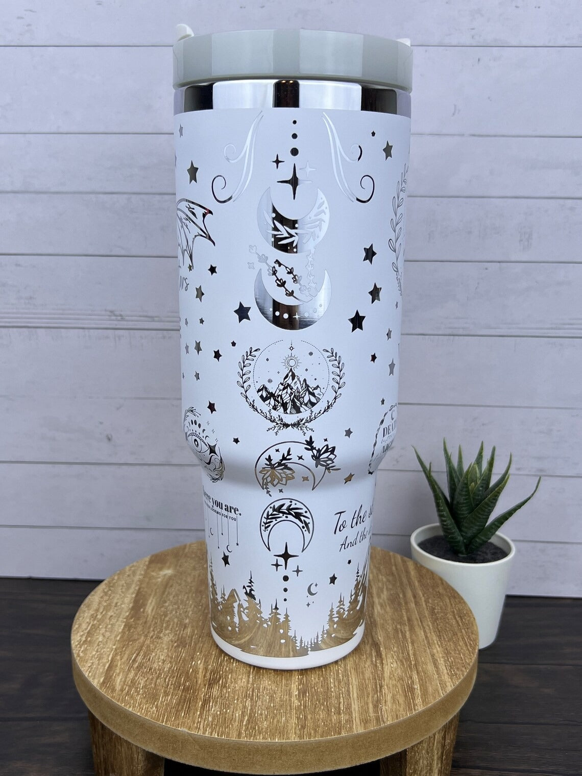 Velaris City of Starlight Tumbler 30oz/40oz, Death And Night Tumbler, Acotar Tumbler. VLR46