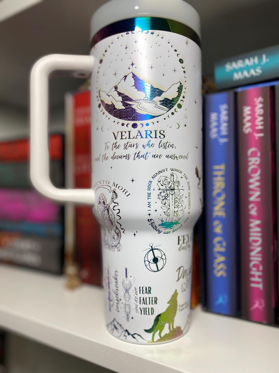 Throne Of Glass Tumbler 30oz/40oz, The Thirteen Tumbler, Terrasen Tumbler. VLR47