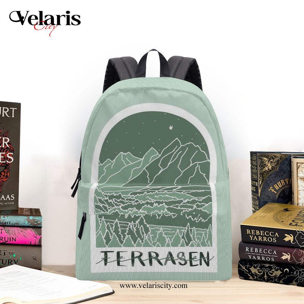 Throne of Glass Backpack ,Terrasen Inspired Backpack, Book Lover Gift BPVLR45