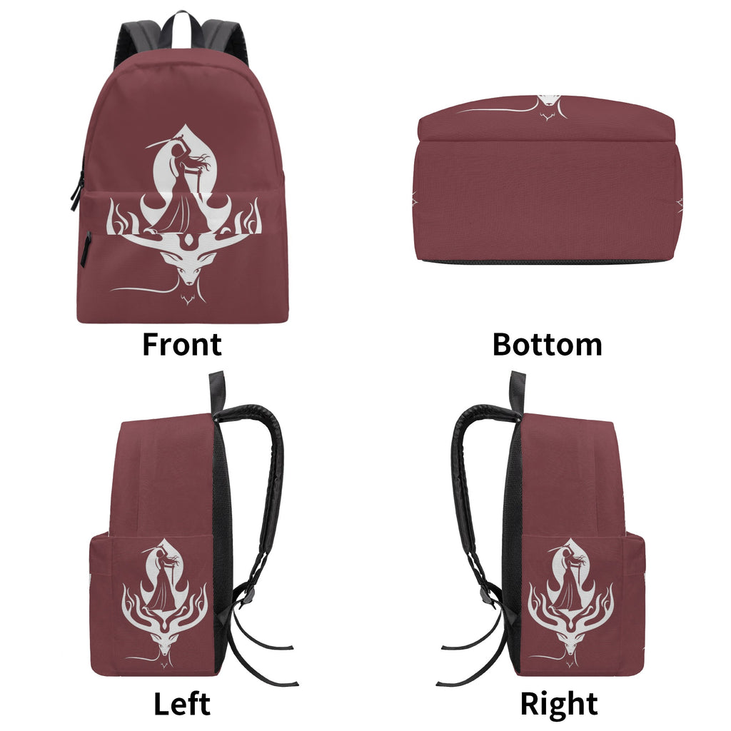 Throne of Glass Warrior Backpack ,Terrasen Inspired Backpack, Book Lover Gift BPVLR44
