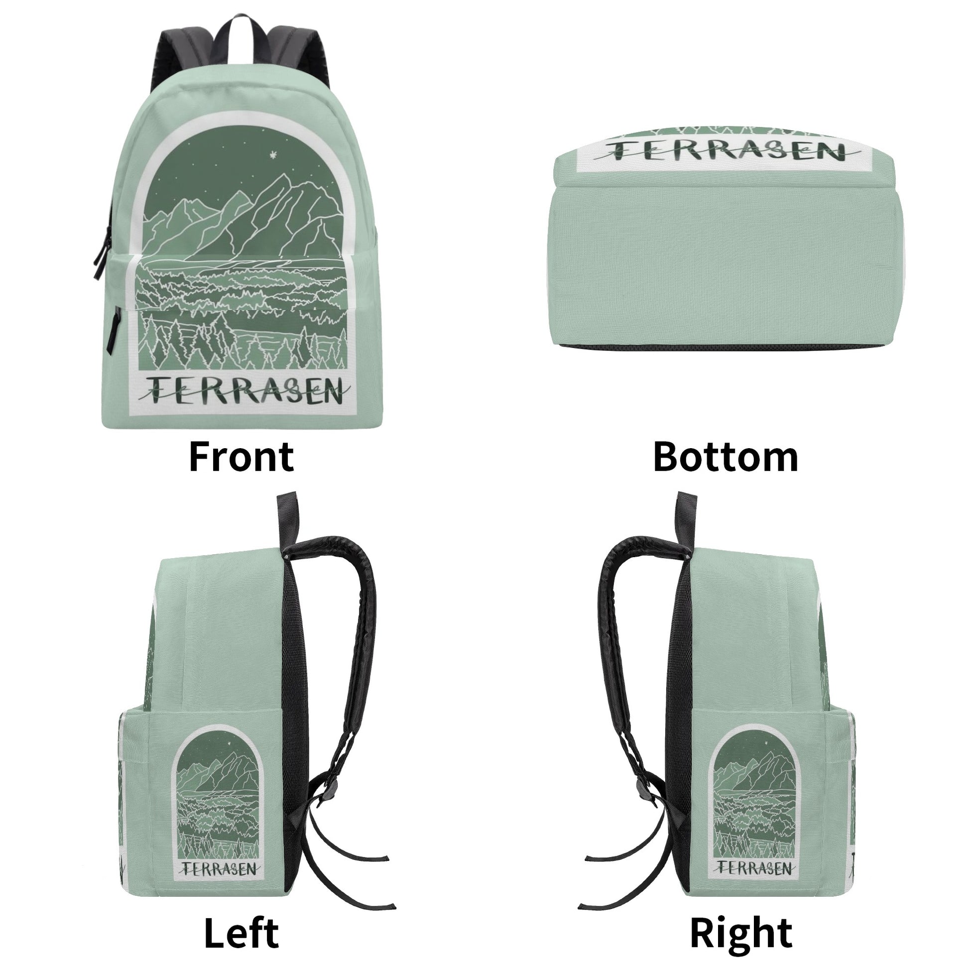 Throne of Glass Backpack ,Terrasen Inspired Backpack, Book Lover Gift BPVLR45