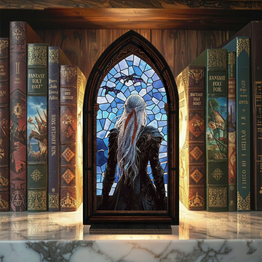 Celaena Sardothien Throne of Glass Book Nook, Fantasy Bookshelf Insert Decor Gift, Bookish Gift, Fantasy Collectible BNVLR04