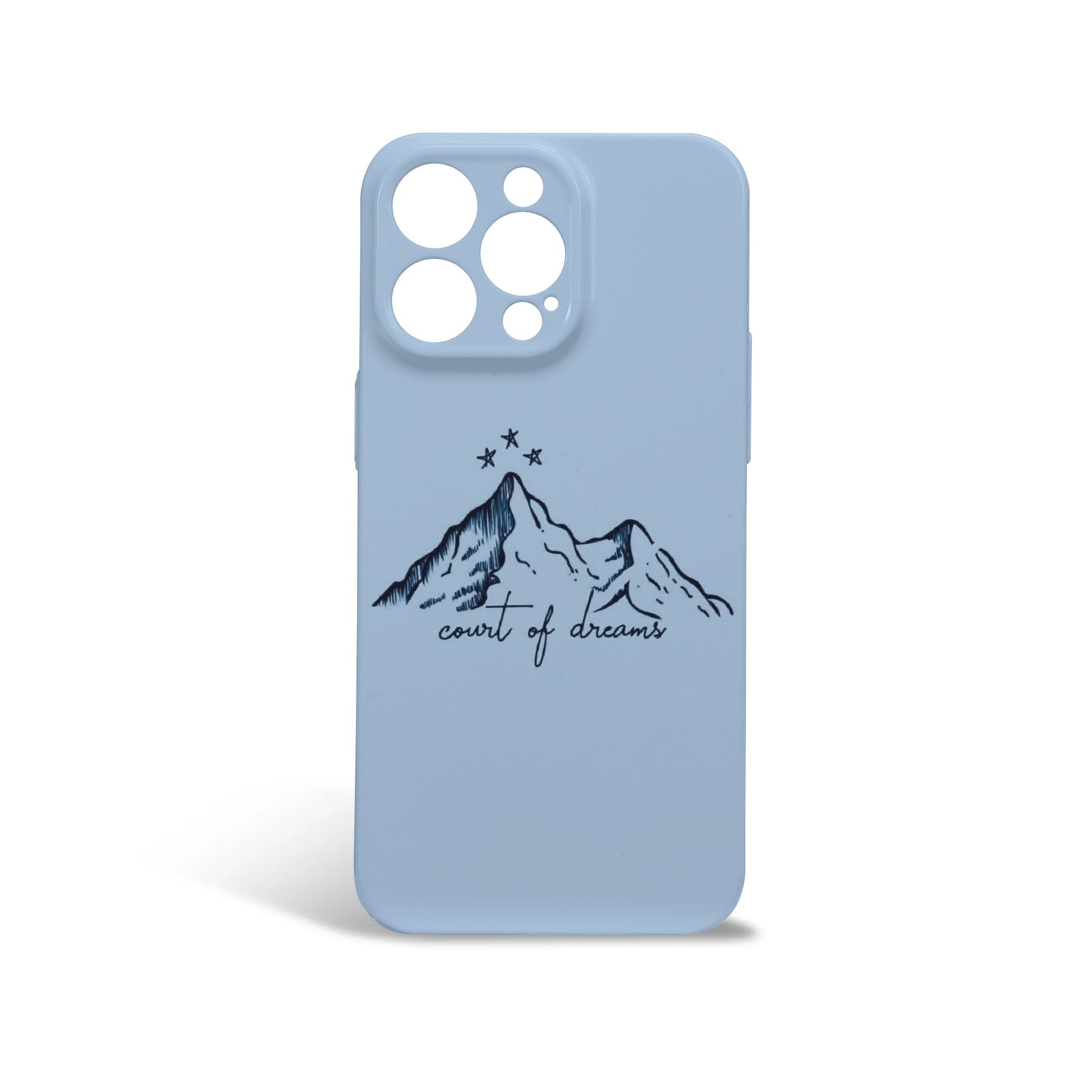 Phone Case "Court Of Dream" Quote Design – ACOTAR Inspired Protective Cover, Fantasy Novel iPhone Cover, Book Lover Gift  PCVLR48