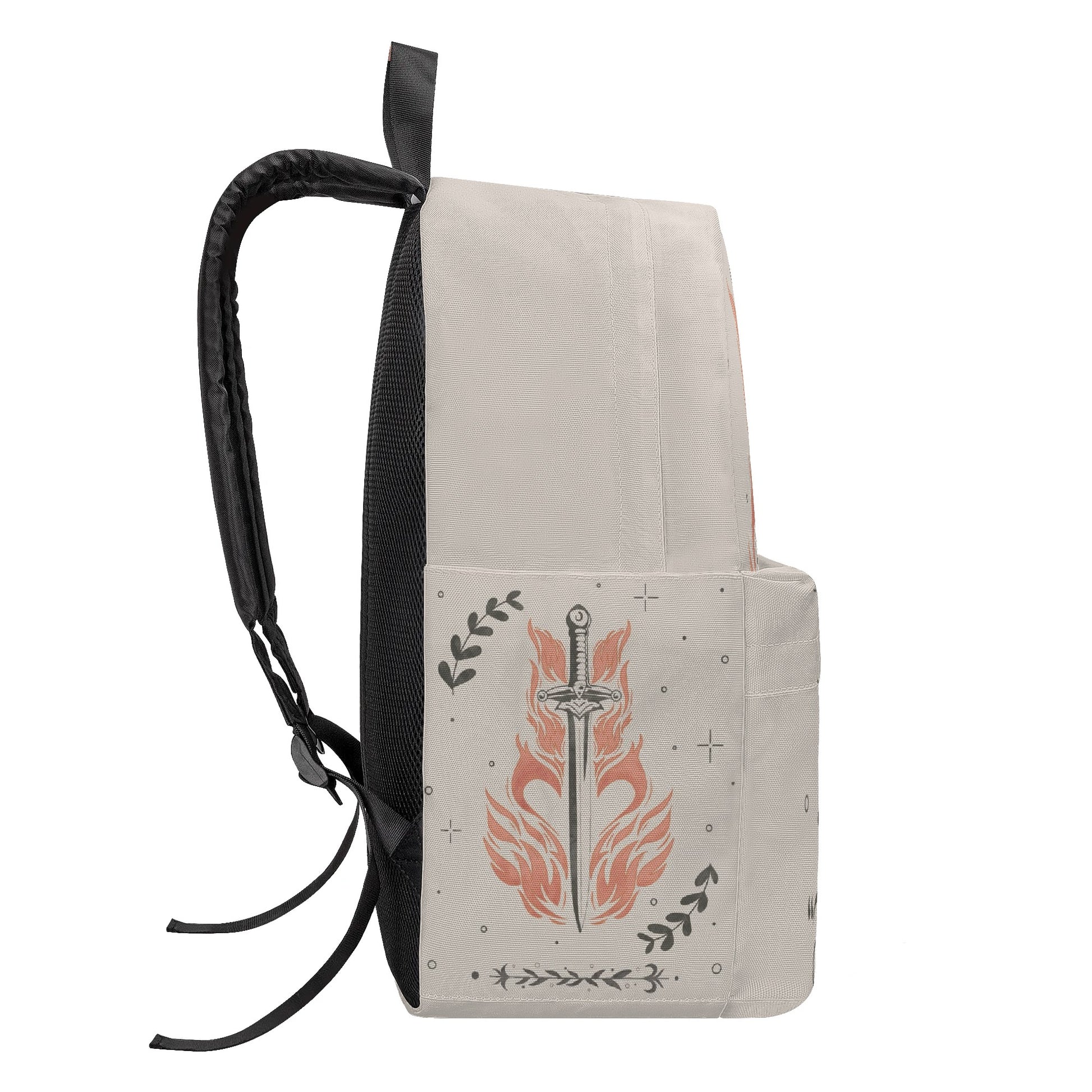 Fireheart Inspired Backpack, Throne Of Glass Inspired Backpack, Book Lover Gift BPVLR48
