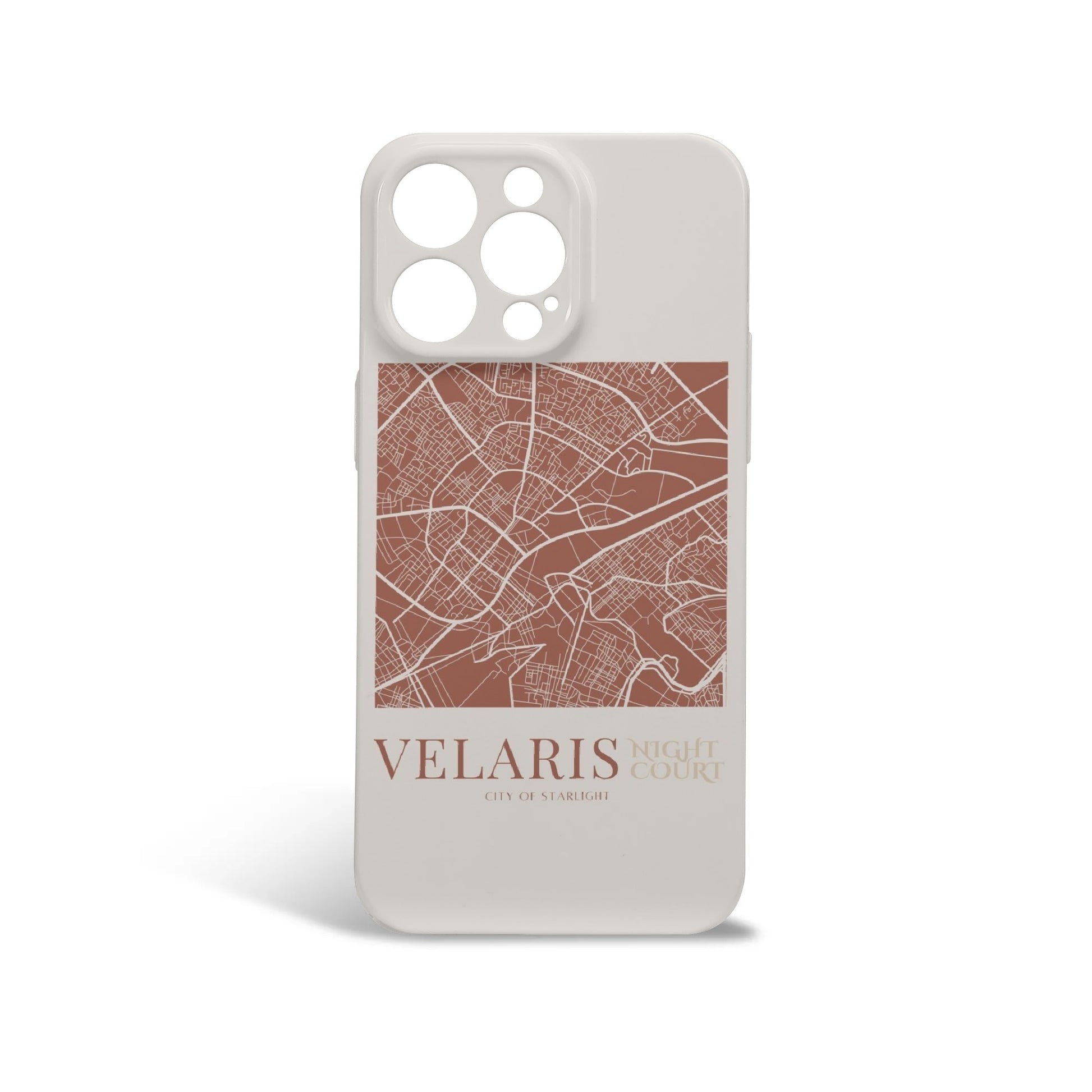Phone Case Velaris Map Design – ACOTAR Inspired Protective Cover, Fantasy Novel iPhone Cover, Book Lover Gift  PCVLR49