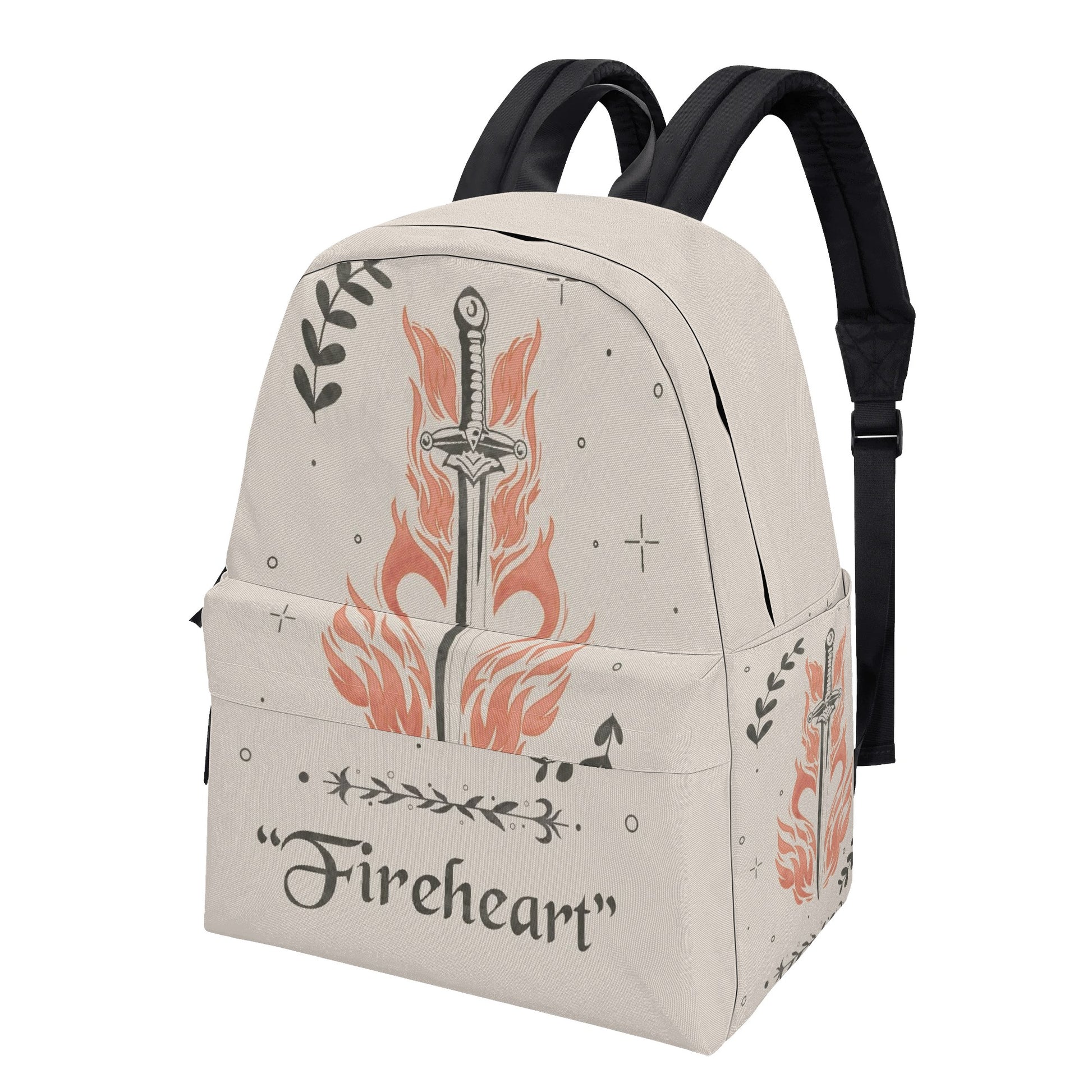Fireheart Inspired Backpack, Throne Of Glass Inspired Backpack, Book Lover Gift BPVLR48