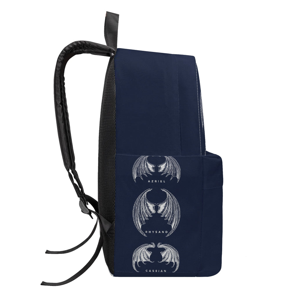 Fourth Wing Inspired Backpack, Illyrian warriors Inspired Backpack, Book Lover Gift BPVLR50