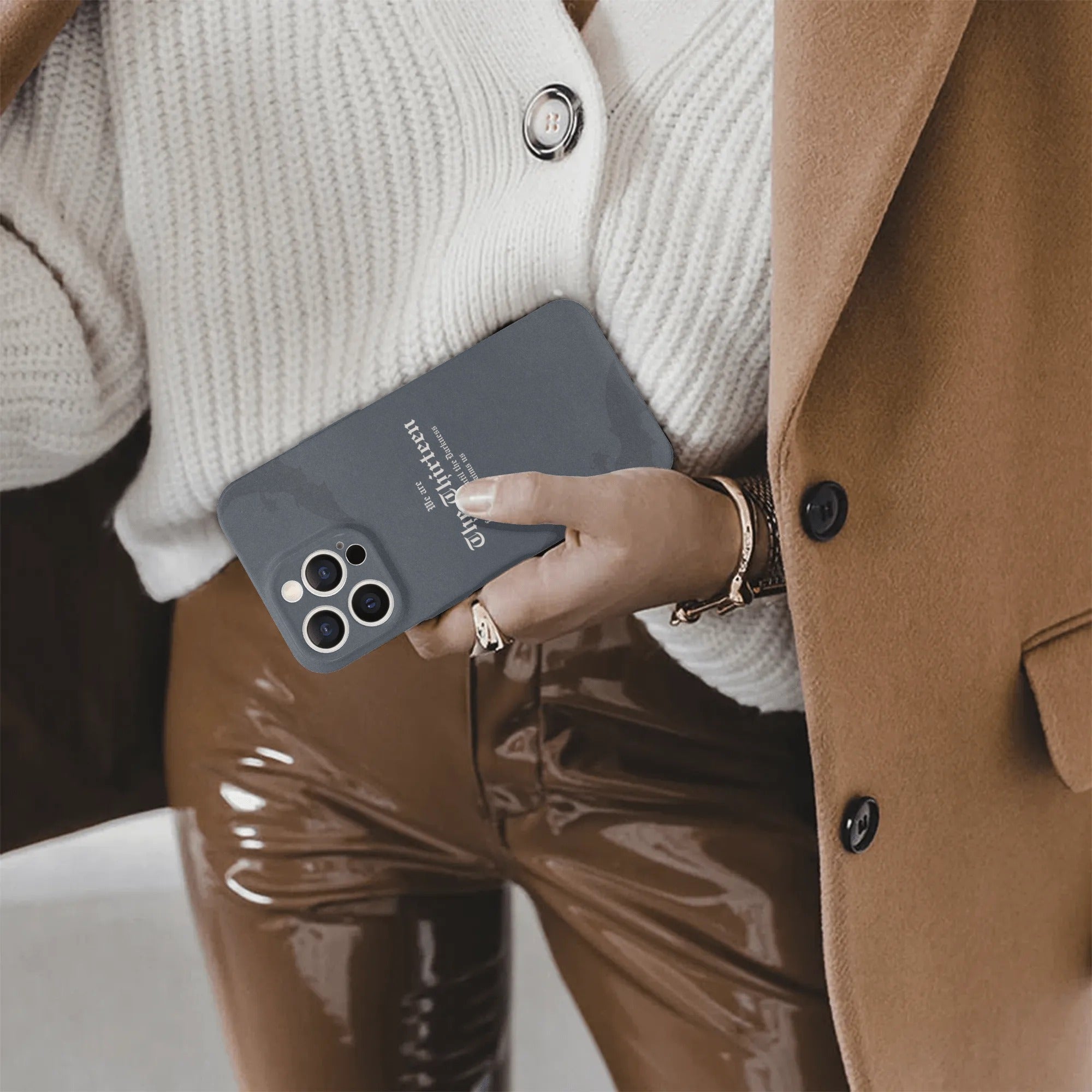 Phone Case "We are the thirteen form now until the Darkness claim us" Quote Design – TOG Inspired Protective Cover, Fantasy Novel iPhone Cover, Book Lover Gift PCVLR52