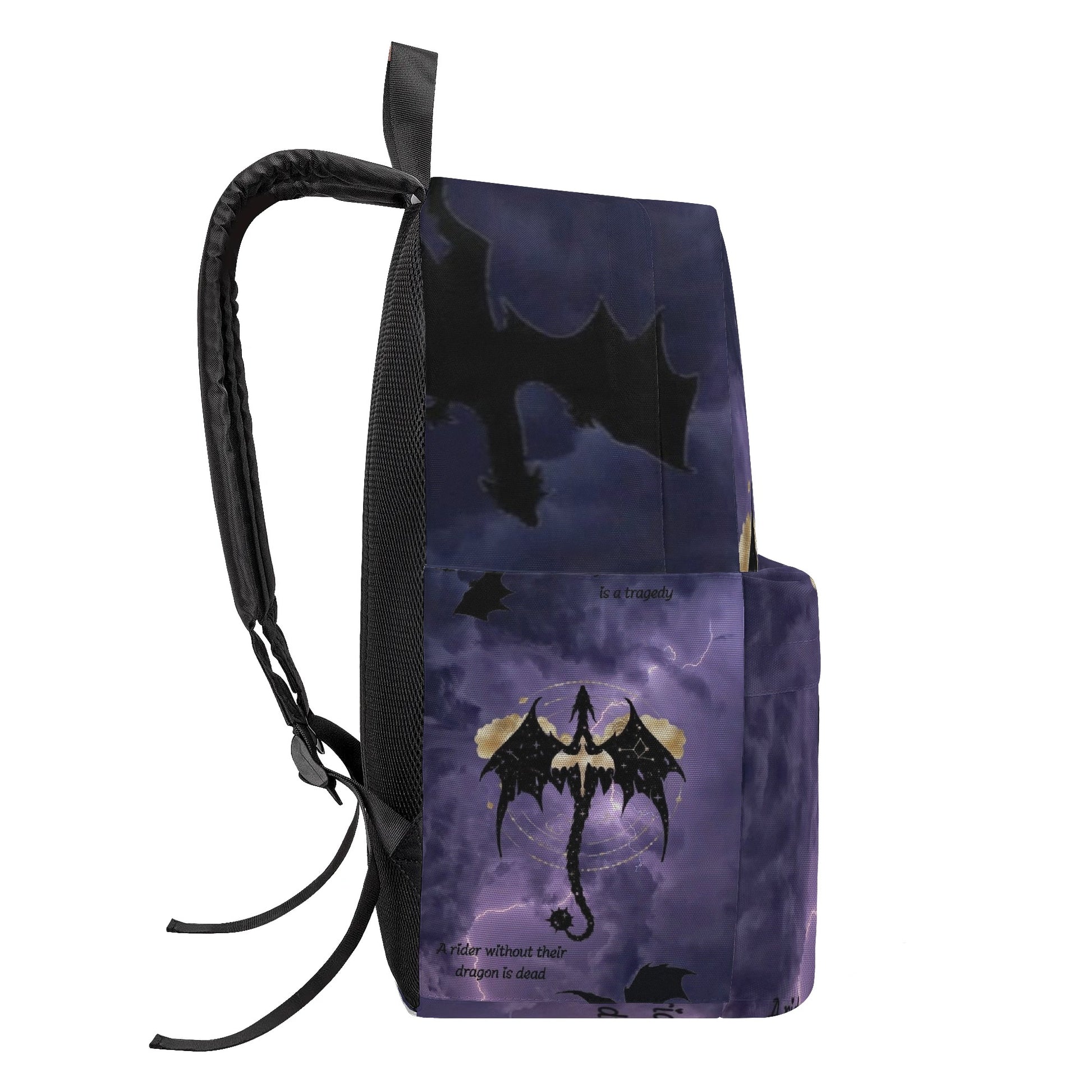 Fourth Wing Inspired Backpack, Dragon Inspired Backpack, Book Lover Gift BPVLR51