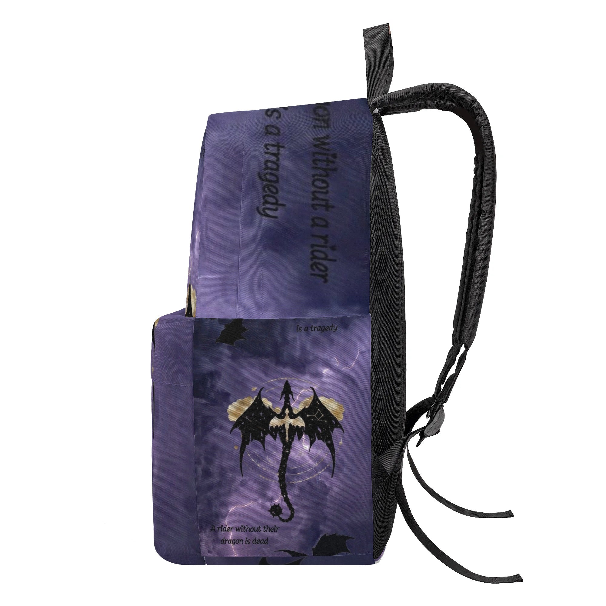 Fourth Wing Inspired Backpack, Dragon Inspired Backpack, Book Lover Gift BPVLR51