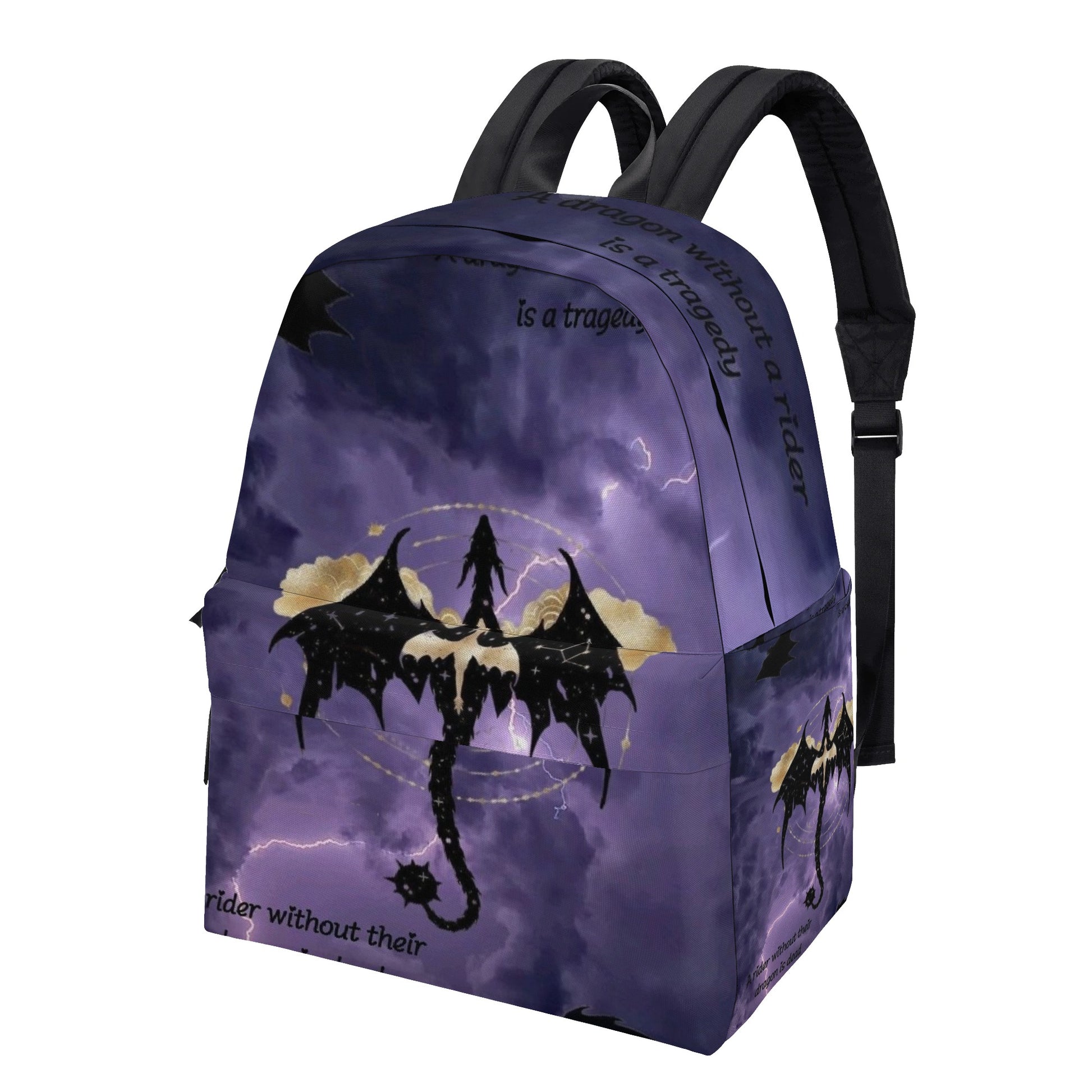 Fourth Wing Inspired Backpack, Dragon Inspired Backpack, Book Lover Gift BPVLR51