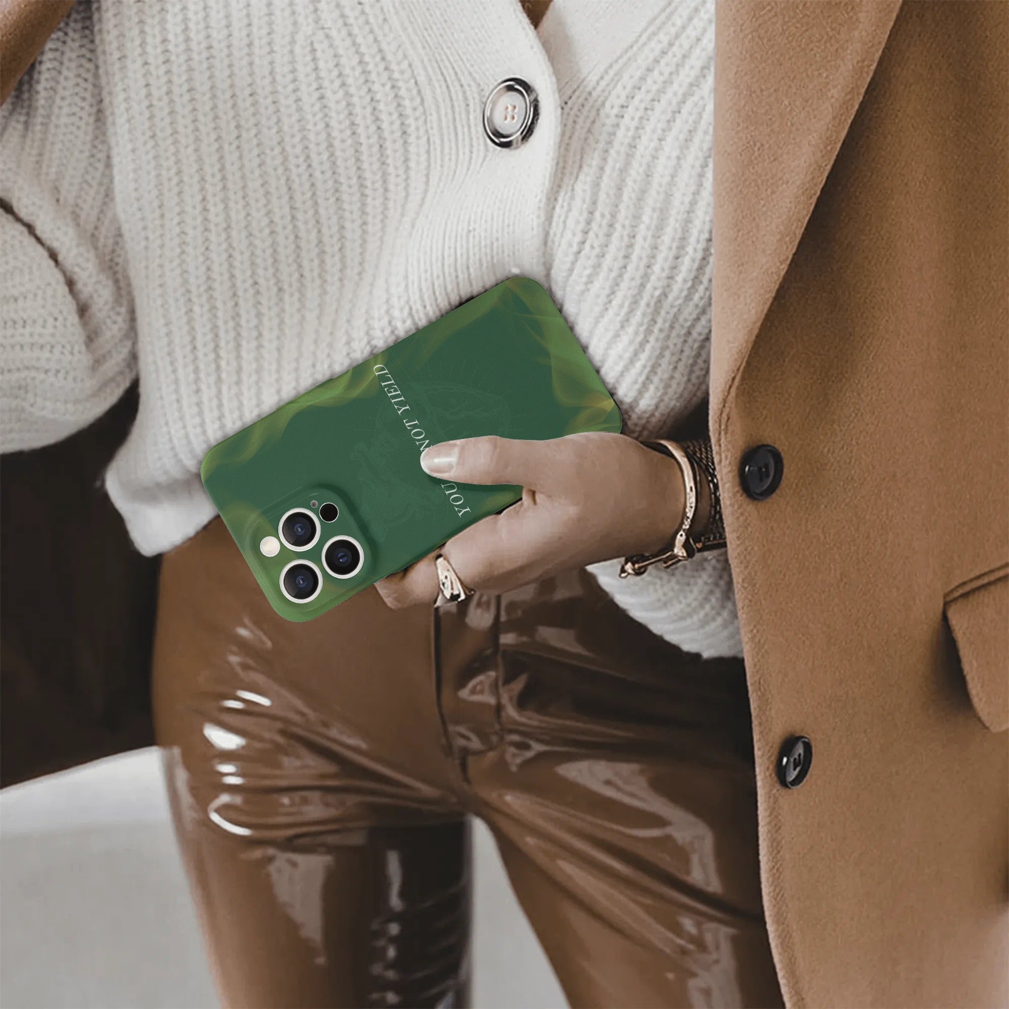 "You do not yield" Quote inspired by Throne Of Glass, TOG Inspired Protective Cover, Fantasy Novel iPhone Cover, Book Lover Gift PCVLR54