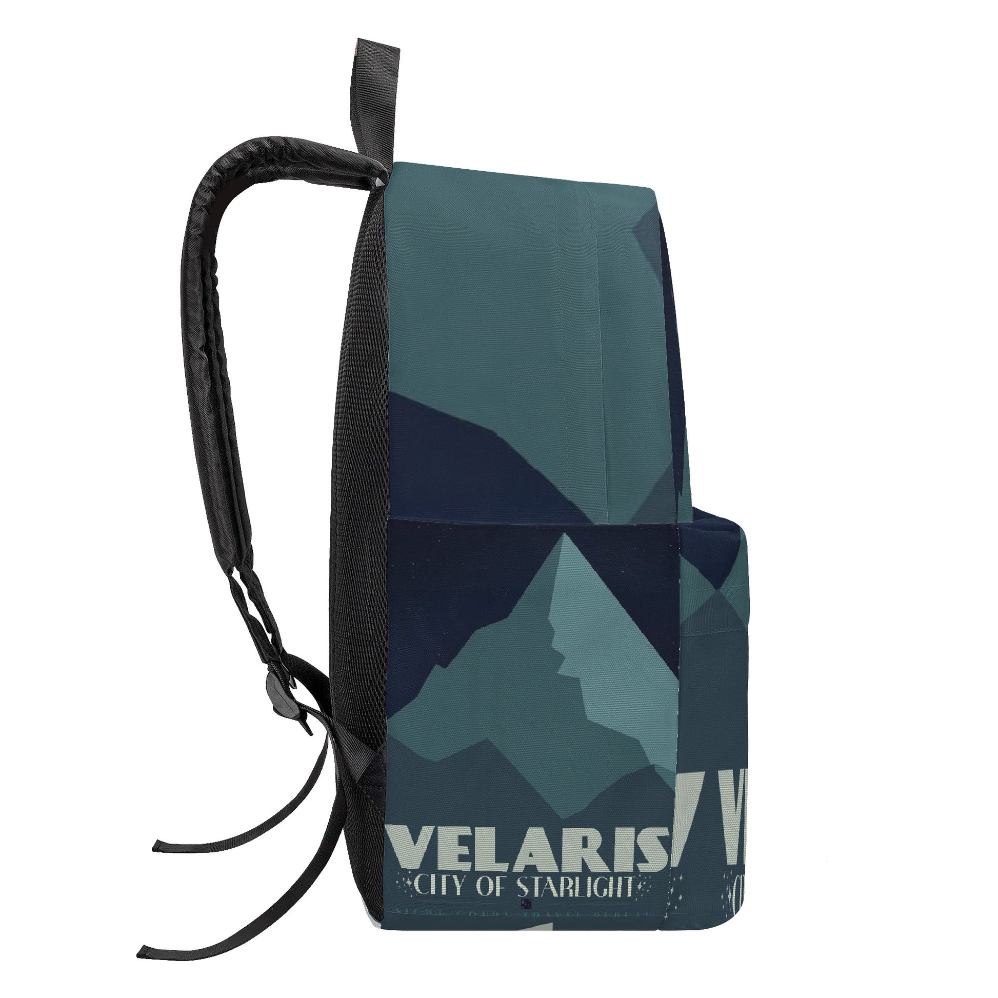Velaris city of starlight Inspired Backpack, Fantasy Collage Design, Book Lover Gift BPVLR56