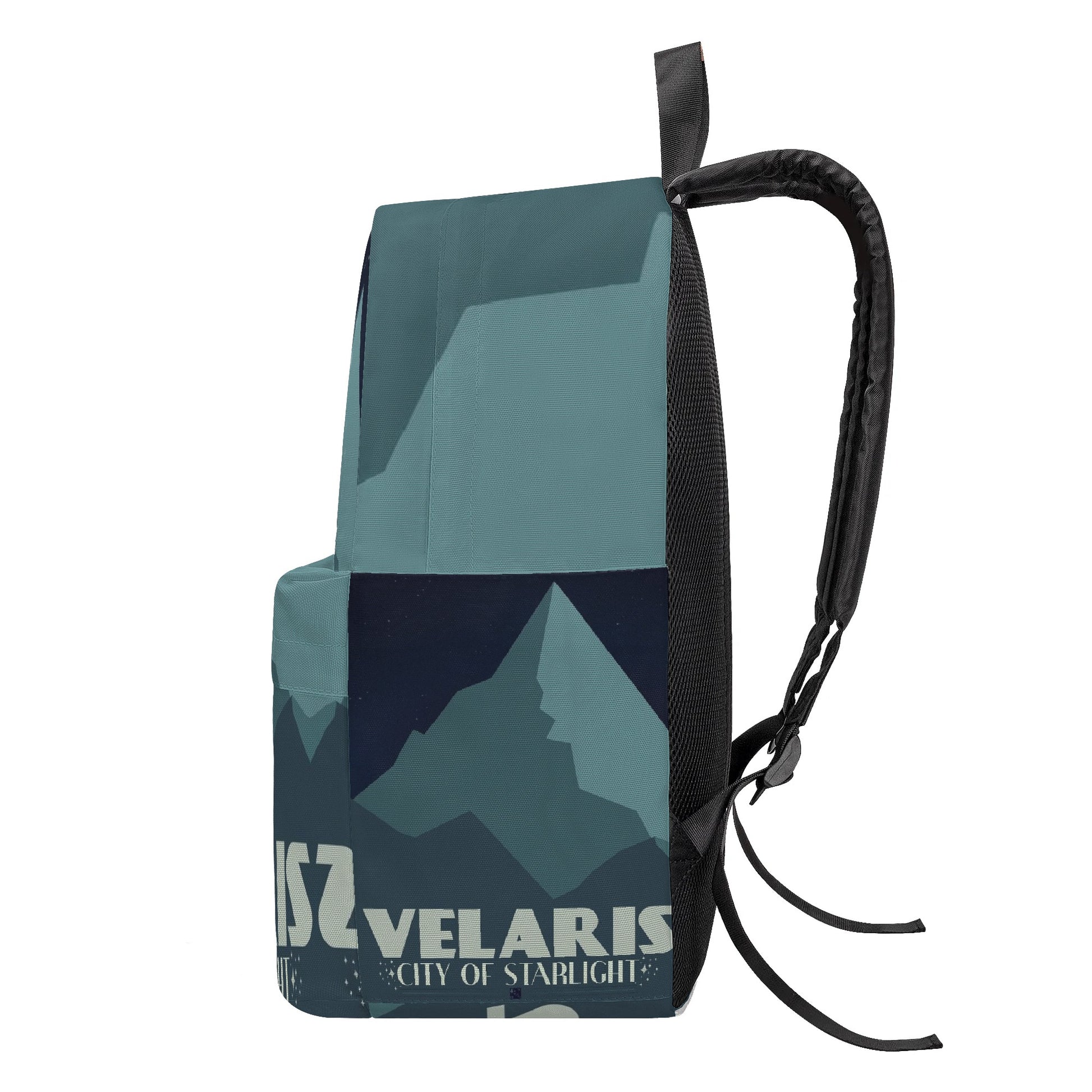 Velaris city of starlight Inspired Backpack, Fantasy Collage Design, Book Lover Gift BPVLR56