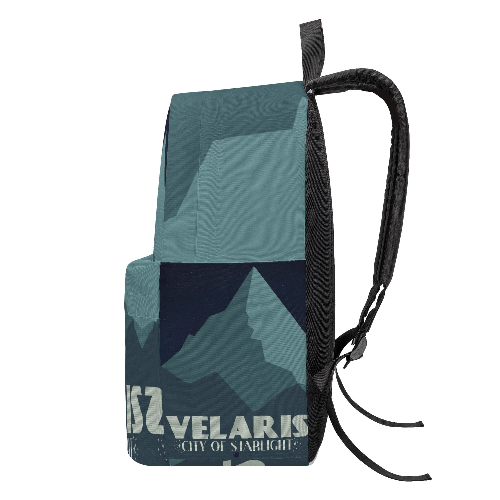 Velaris city of starlight Inspired Backpack, Fantasy Collage Design, Book Lover Gift BPVLR56