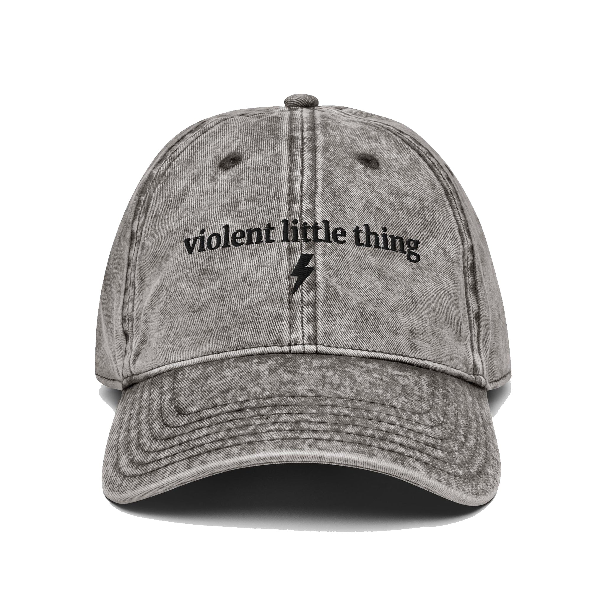 Violent Little Thing Embroidered Hat, Fourth Wing Dragon Cap, Basgiath War College Xaden Riorson Bookish Gift VLRH09