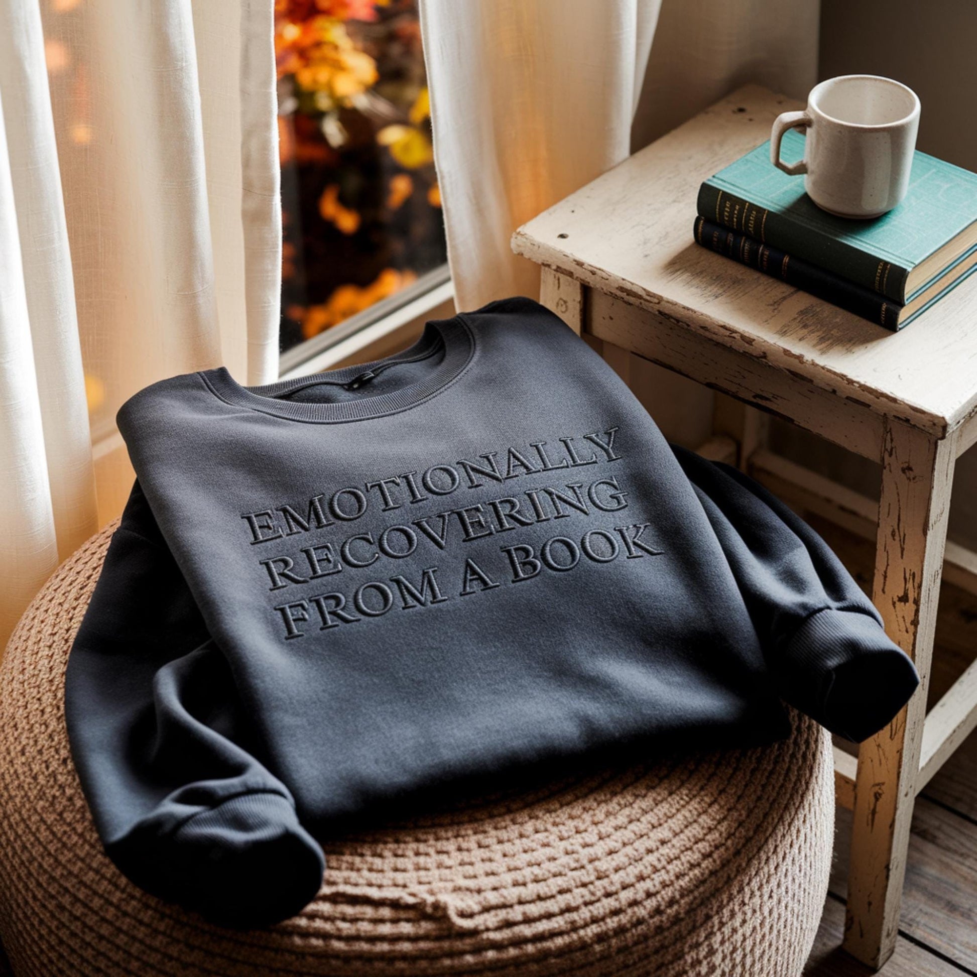 Embroidered Bookish Sweatshirt, Book Club Sweater, Funny Reading Crewneck, Book Lover Gift, Book Club Gifts