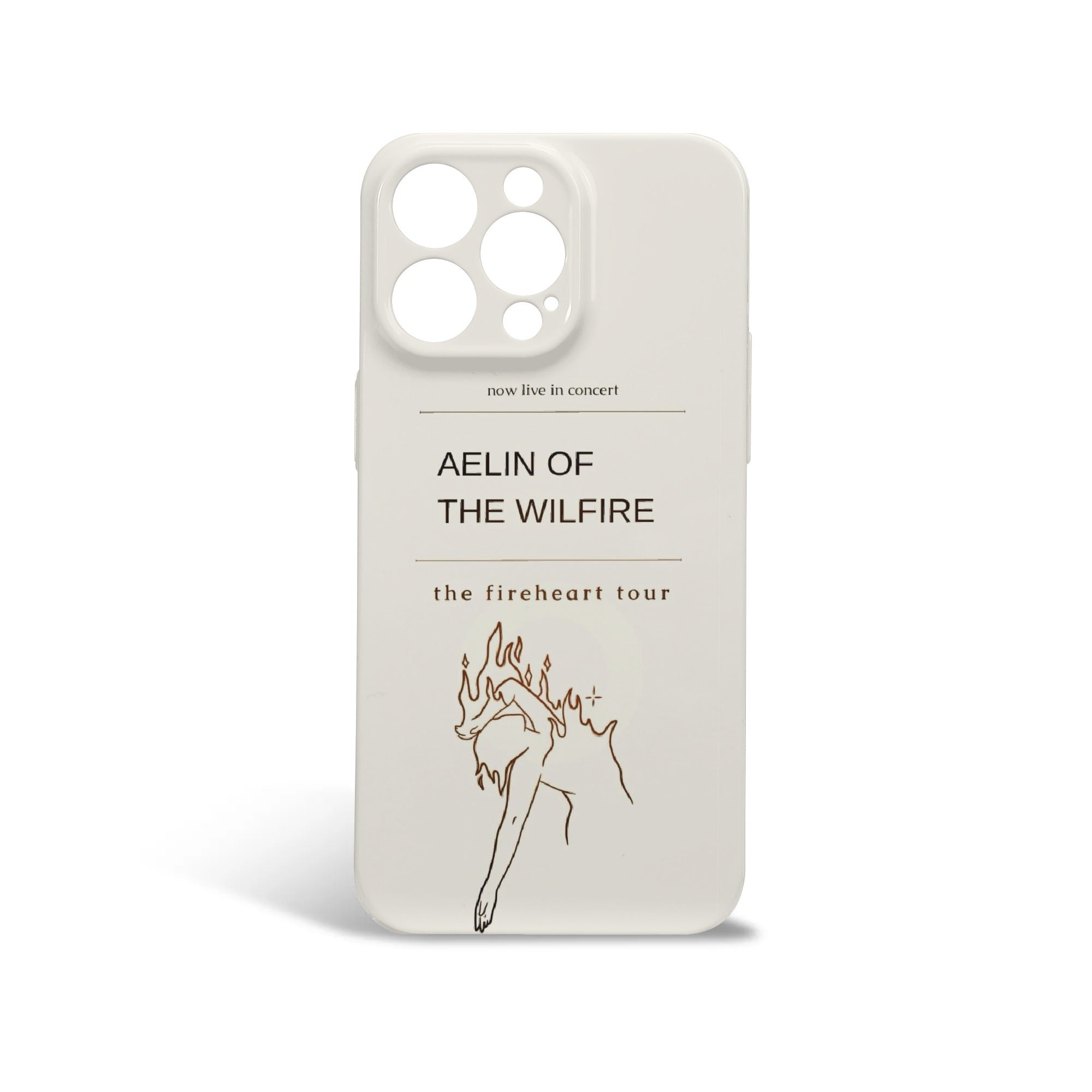 "Aelin of the wilfire" Inspried Design Phone Case, Throne Of Glass Inspired Phone Case, Fantasy Novel iPhone Cover, Book Lover Gift PCVLR62
