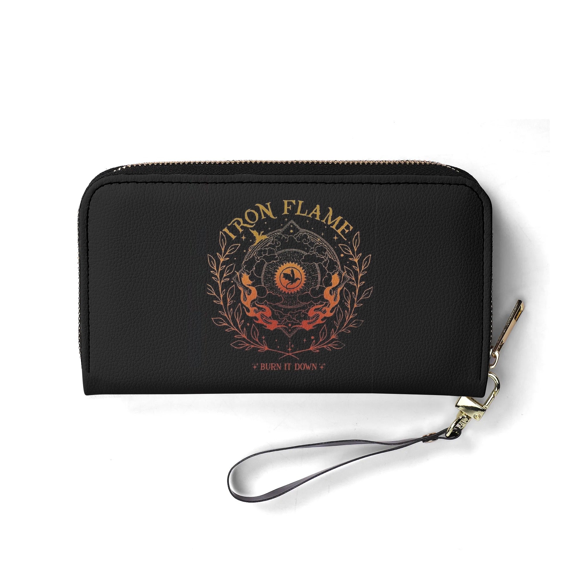 Iron Flame Leather Bag,  Iron Flame inspired Bag, Personalized Leather Bag, Fantasy Leather Handbag, Perfect Gift for Women. HBVLR07