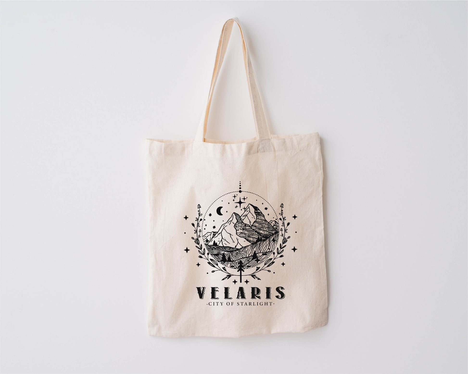Velaris City Of Starlight Tote Bag, ACOTAR Tote, Night Court Sarah J Mass, Velaris Tote Bag, House Of Wind, Crescent City TBVLR04