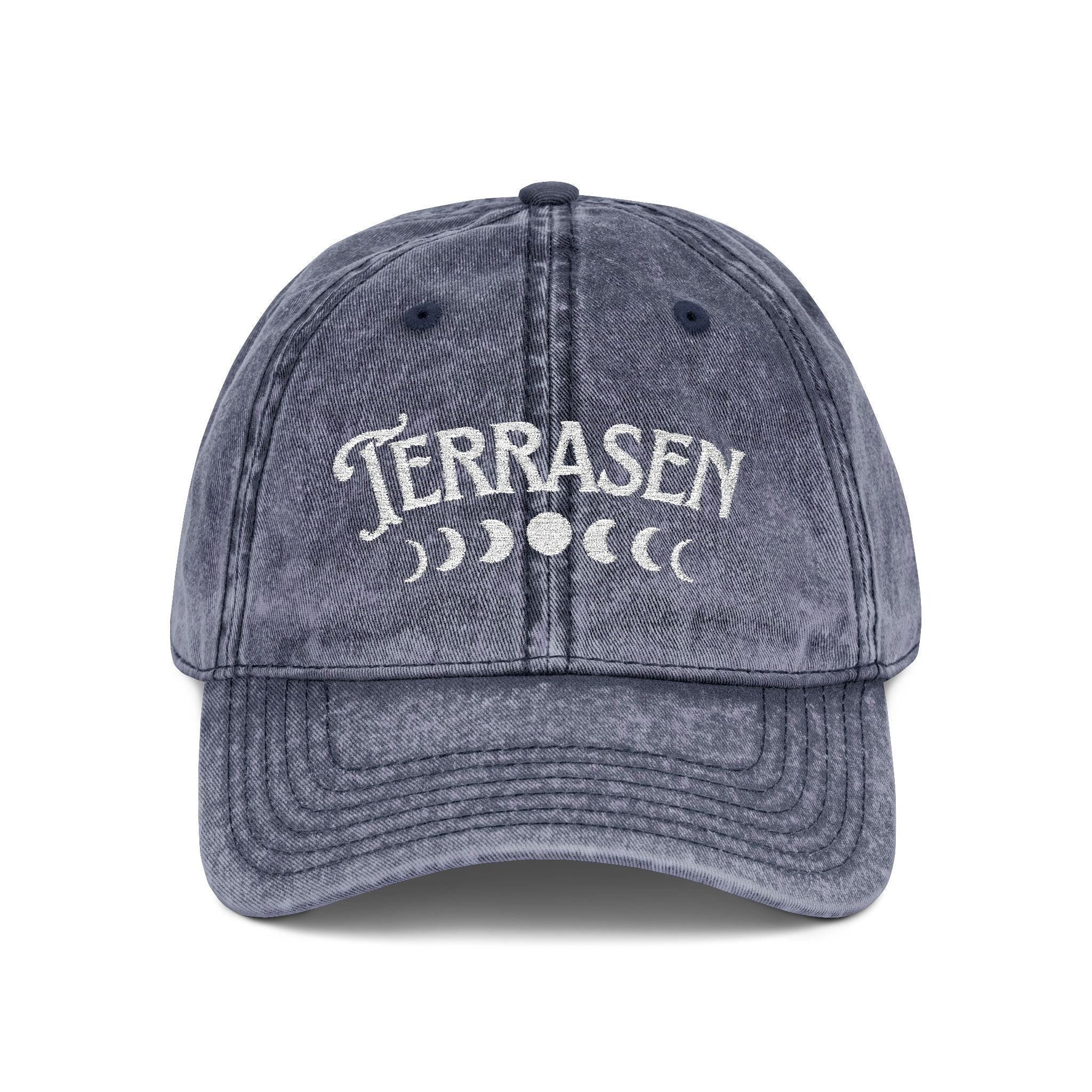 Terrasen Throne of Glass Fireheart Vintage Embroidered Hat, Bookish Gift for Her, To Whatever End VLRH08