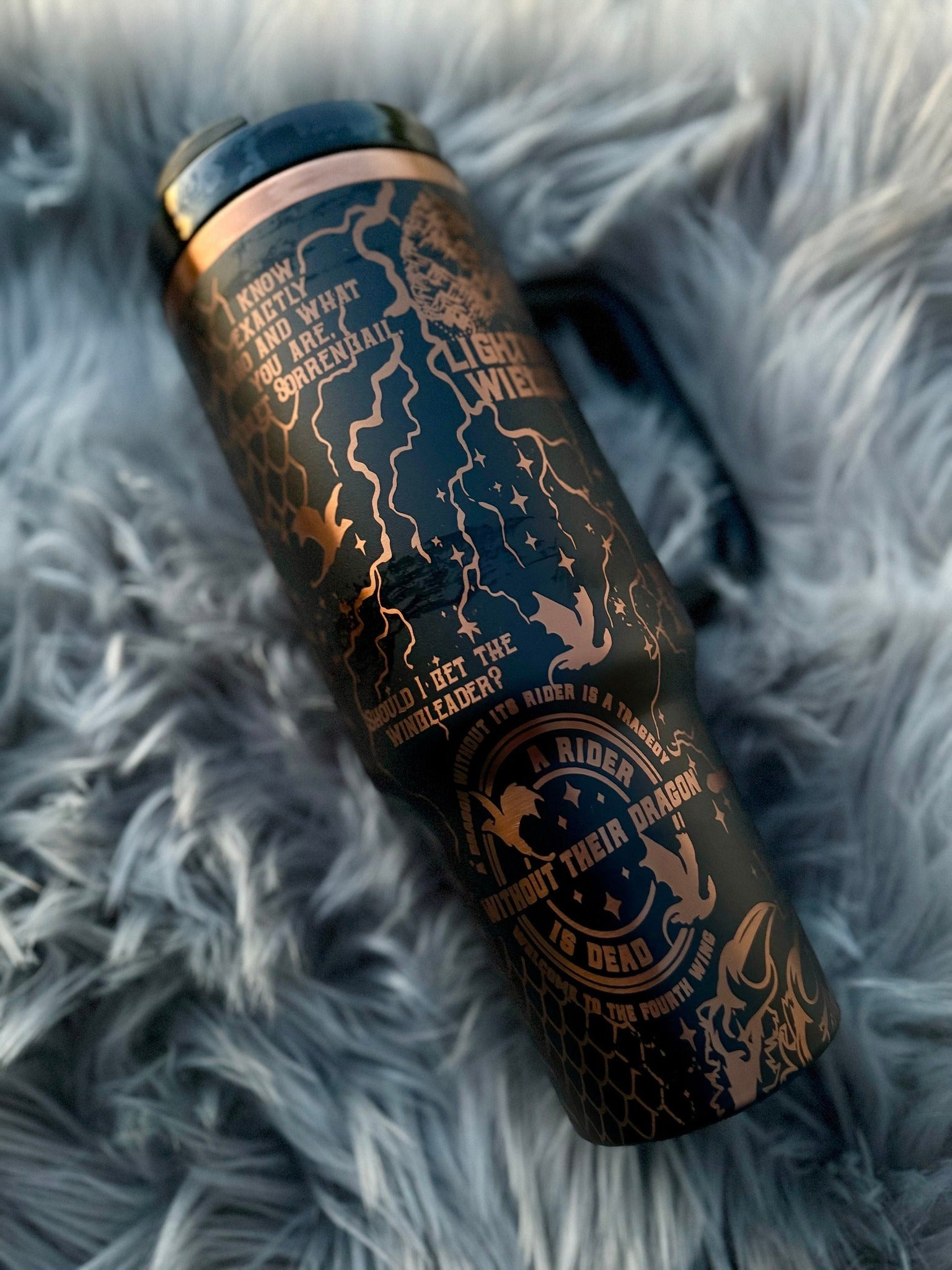 Fourth Wing Tumbler 30oz/40oz, The Empyrean Tumbler, Basgiath War College Tumbler. VLR57