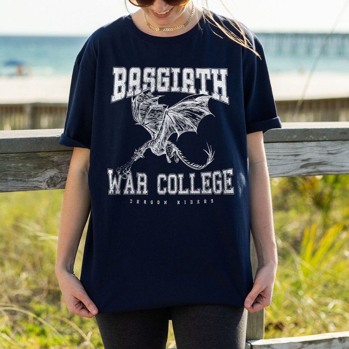 Basgiath War College  Comfort Colors Shirt, Dragon Rider Shirt, Fantasy Bookish Shirt. CFVLR05