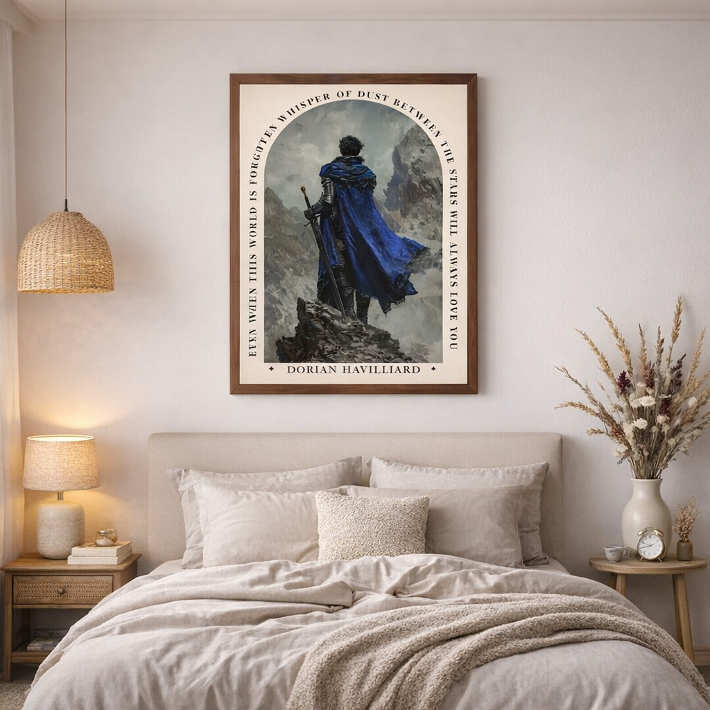 Set of 3 Aelin Galathynius Posters, Throne of Glass Bookish Wall Art, Fantasy Reader Gift VLRP71