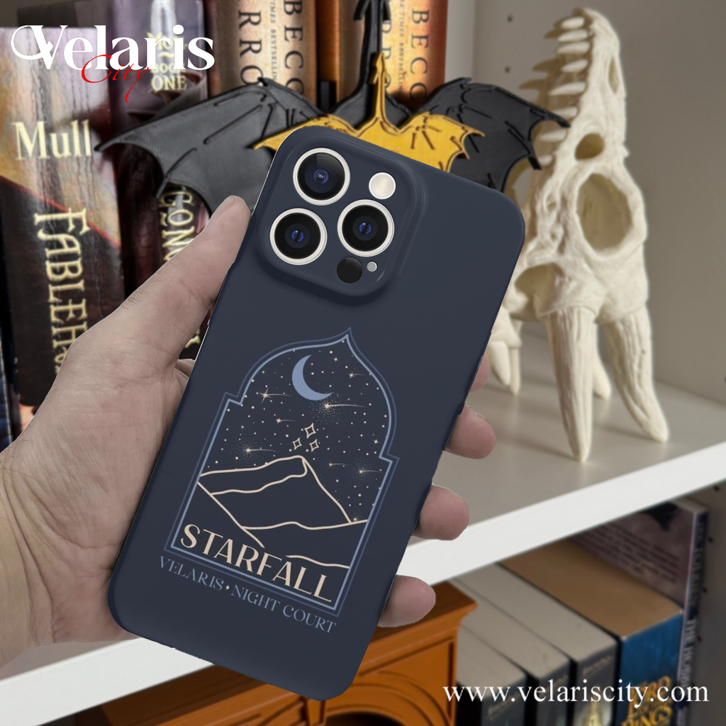 Starfall - Velaris - Night Court Inspired ACOTAR Phonecase ,ACOTAR Phonecase, Magical Phone Cover, Fantasy Art Accessories PCVLR07