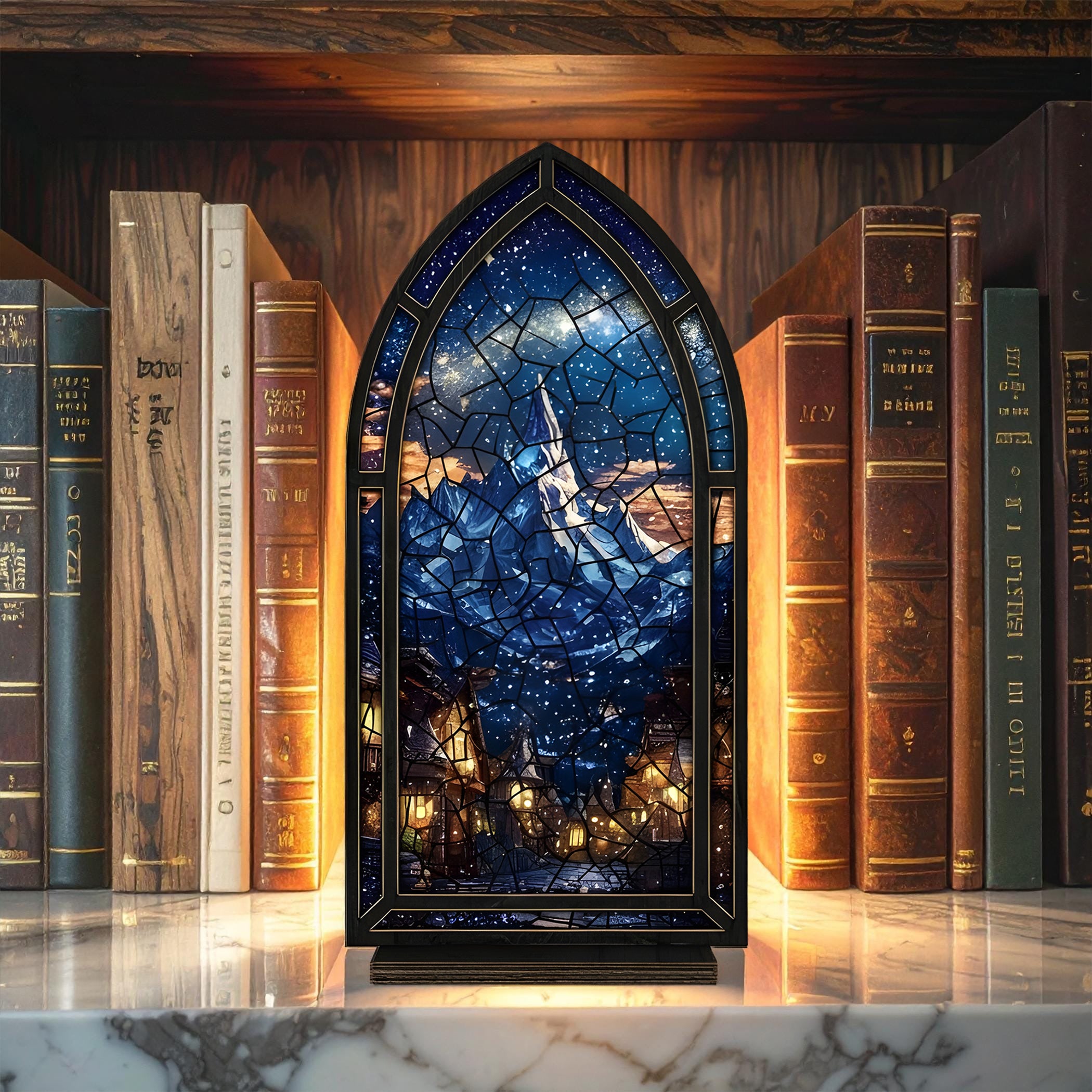 Velaris ACOTAR Book Nook, A Court of Thorns and Roses Bookshelf Insert Fantasy Decor Gift, Bookish Gift, Fantasy Collectible BNVLR06